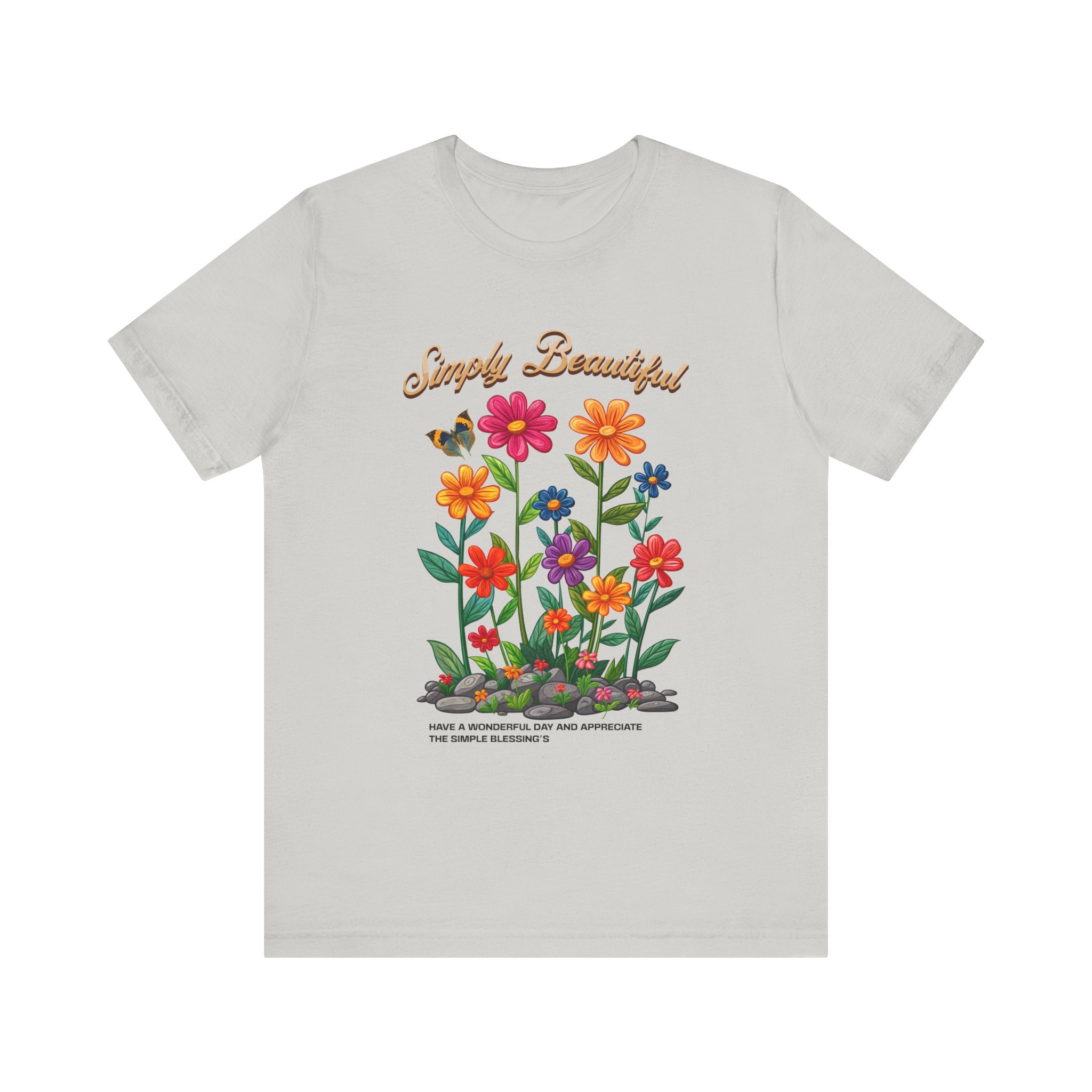 Unisex Jersey Short Sleeve Tee: Simply Beautiful - Angel Body