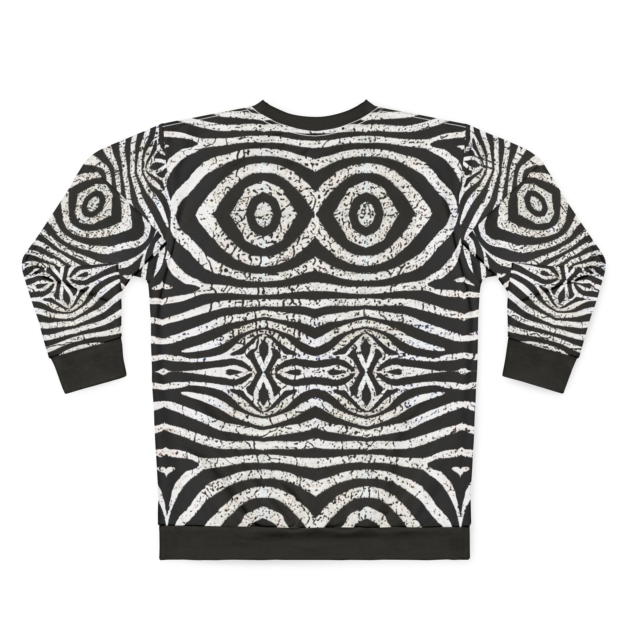 Stylish Unisex Sweatshirt with Unique Abstract Pattern, Cozy Casual Wear, Gifts for Friends, Holiday Sweater, Eye-Catching Fashion - Angel Body