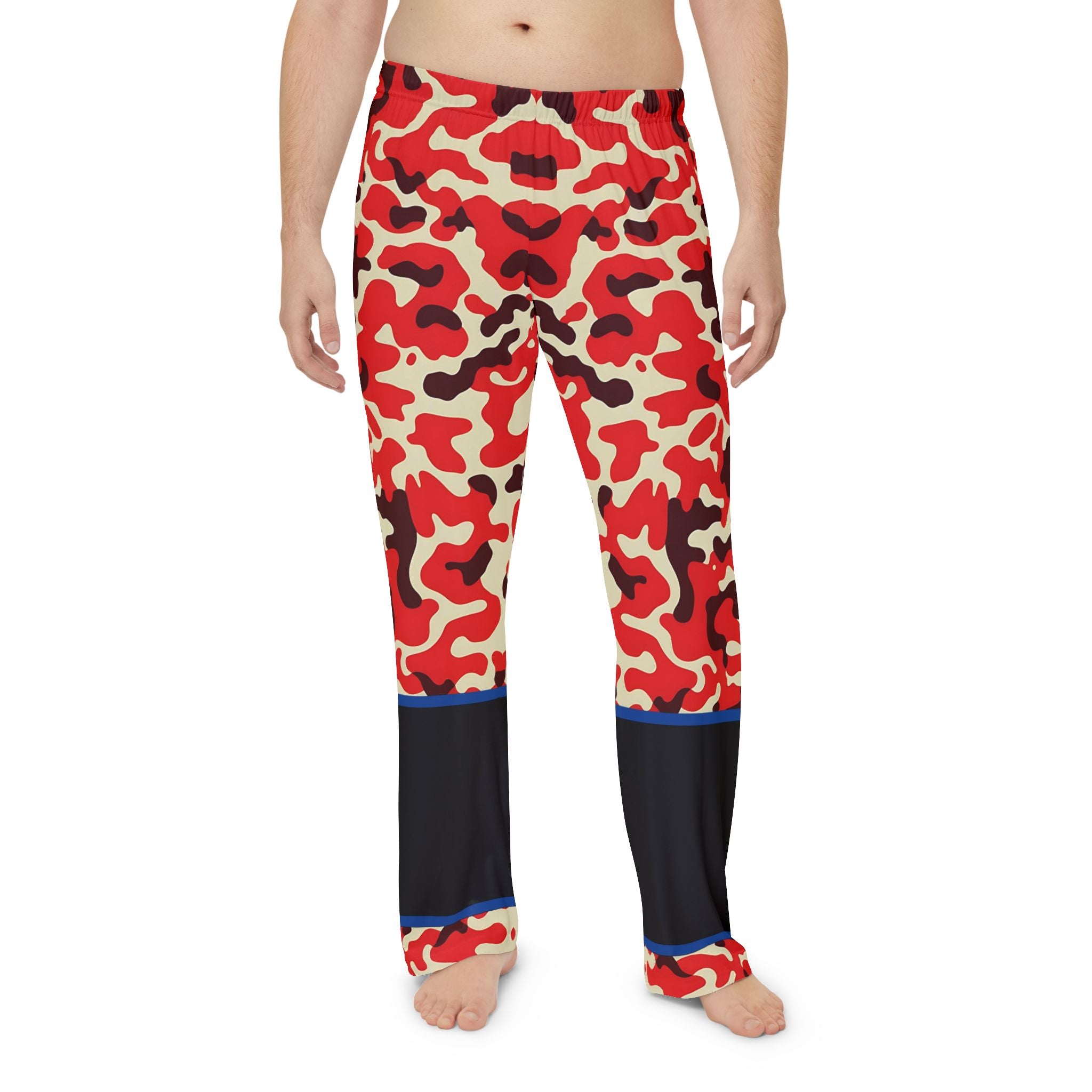 Men's Bold Camo Pajama Pants - Comfortable & Stylish Sleepwear - Angel Body