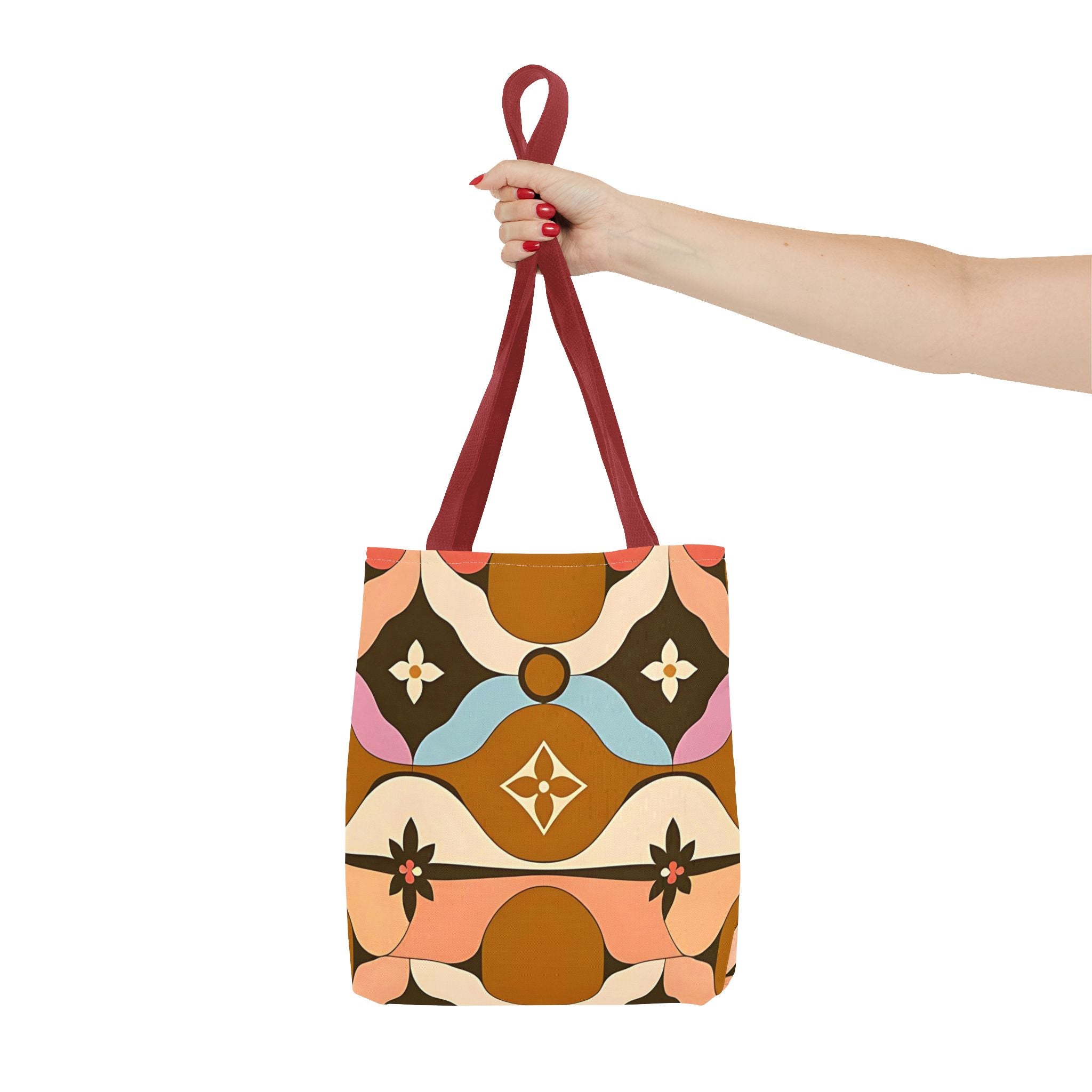 Boho Chic Tote Bag - Colorful Floral Design for Everyday Use - Angel Body