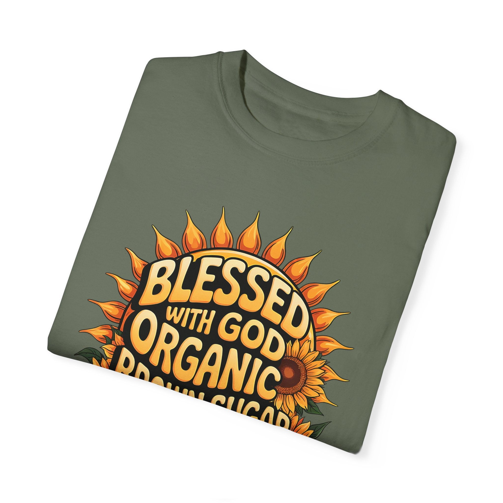 Blessed with God Graphic T-Shirt - Organic Honey & Melanin Design