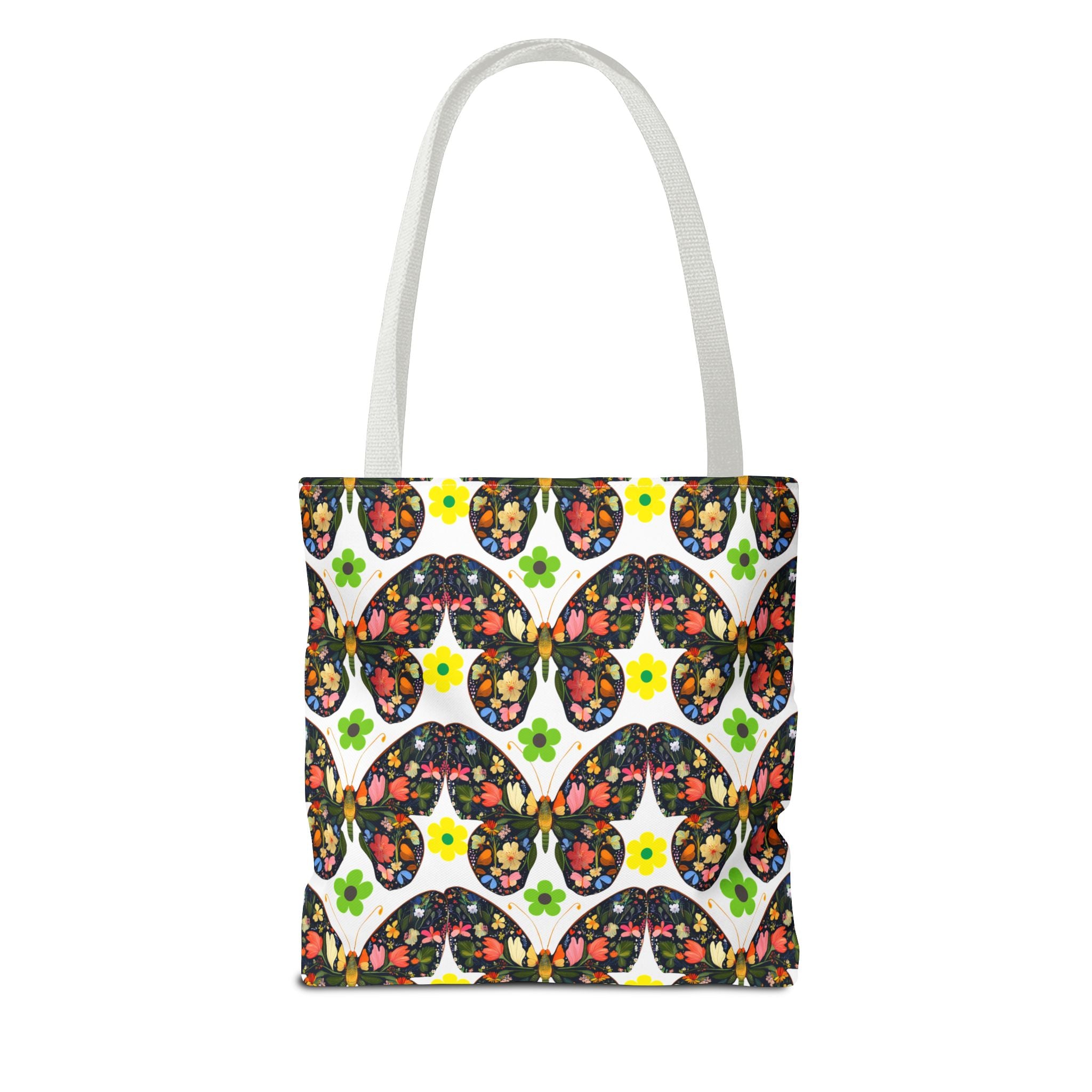 Floral Butterfly Tote Bag - Perfect for Spring Outings and Everyday Use - Angel Body