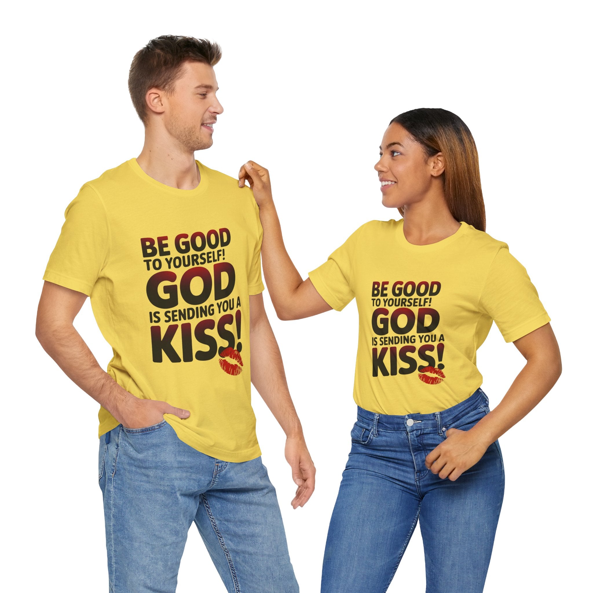 Inspirational Short Sleeve Tee - Angel Body