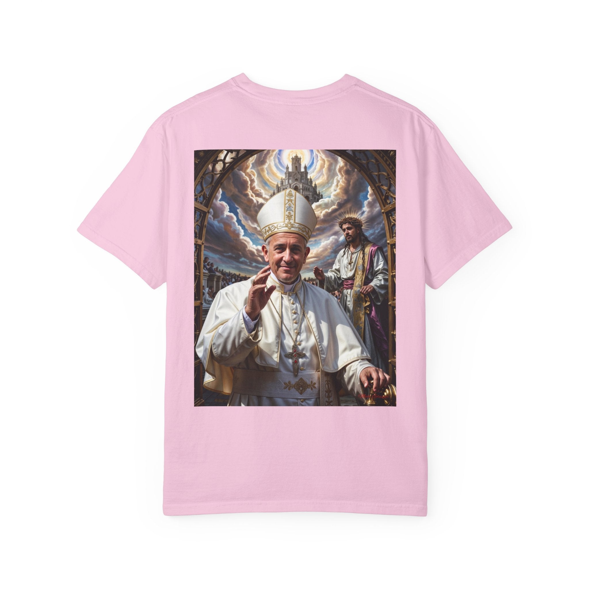 Religious Inspirational Pope Unisex T-Shirt - Angel Body