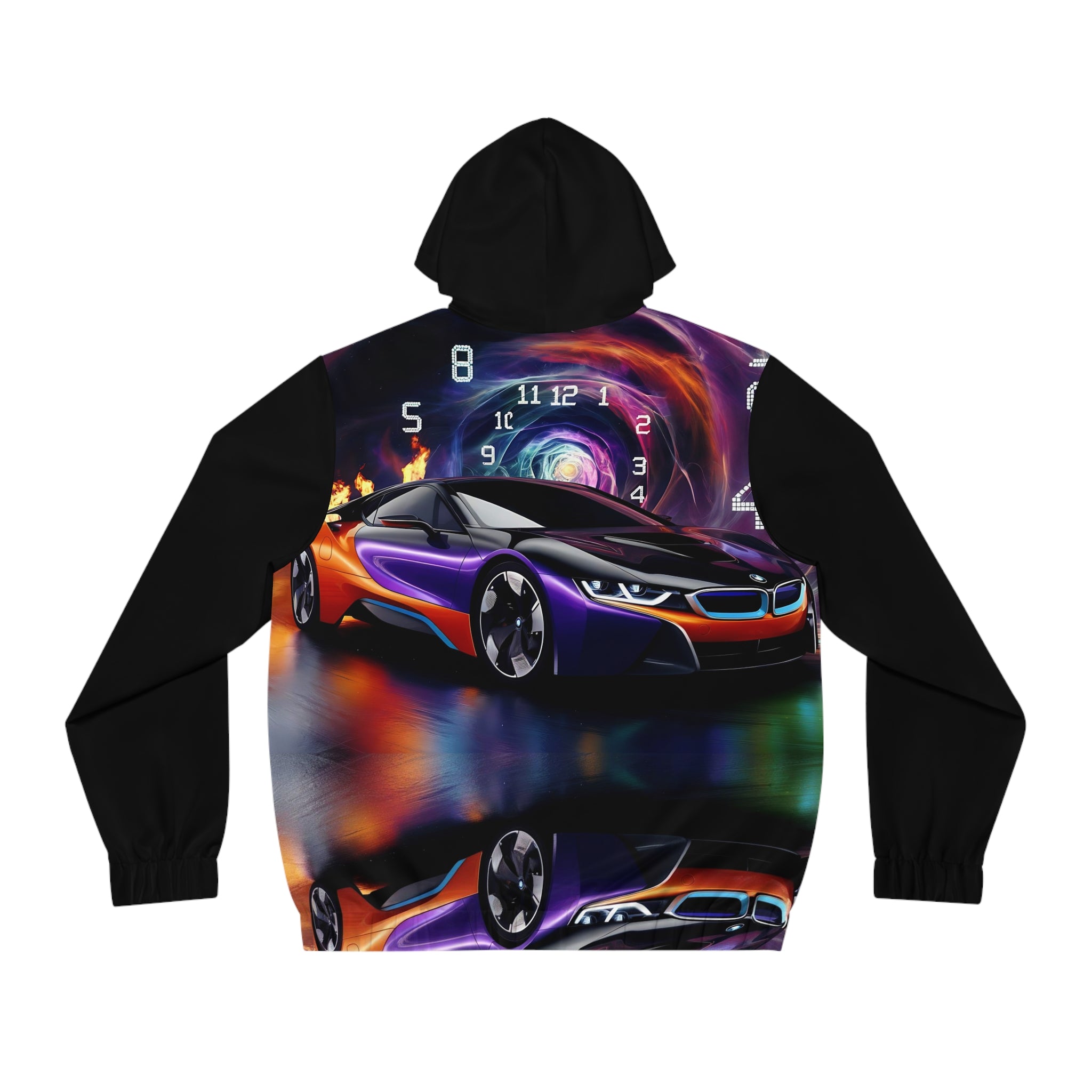 Men's Futuristic Seed Racer Car Hoodie - Angel Body