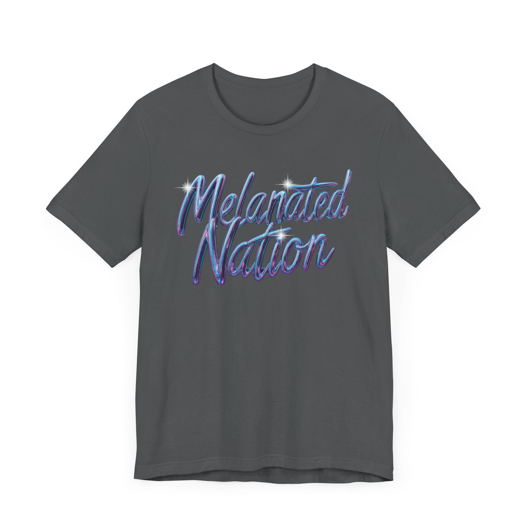 Unisex Jersey Short Sleeve Tee Melanated Nation - Angel Body