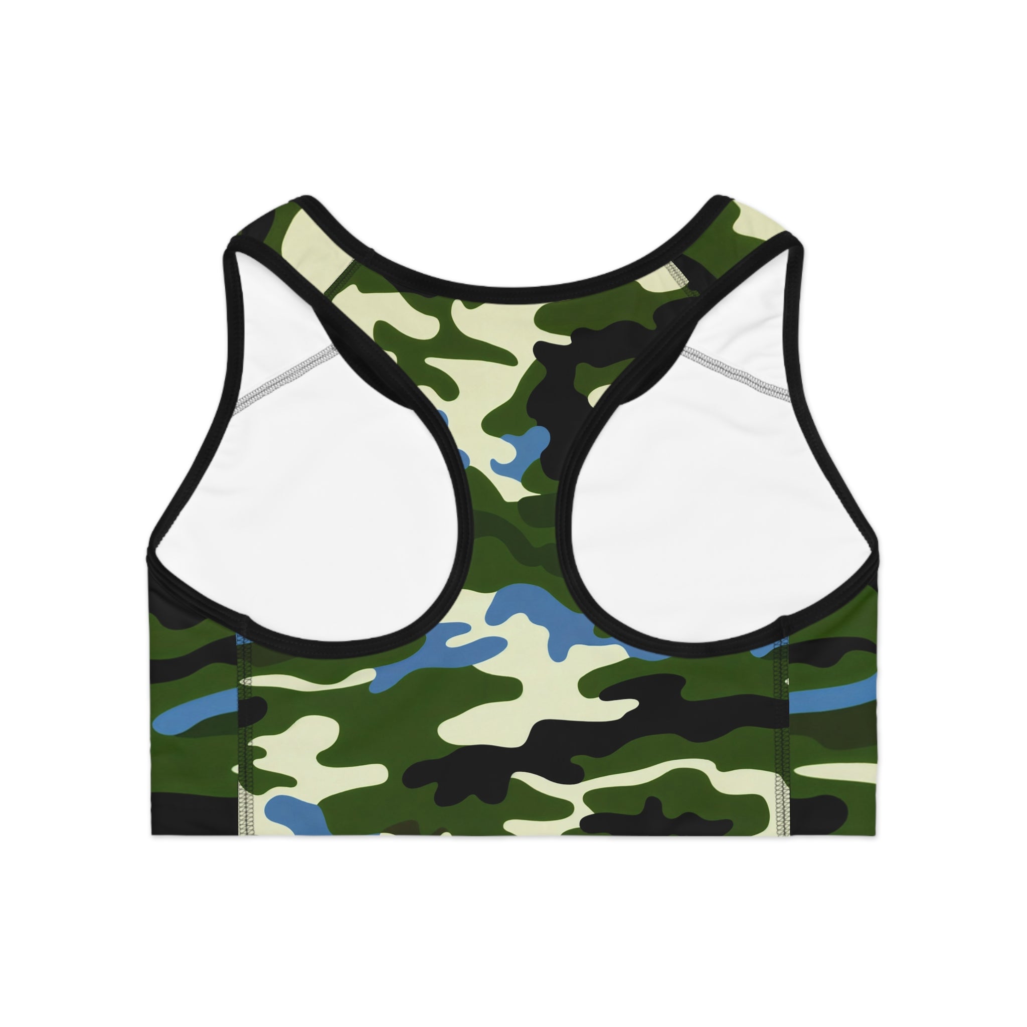 Camo Sports Bra - Stylish Activewear for Fitness Enthusiasts - Angel Body