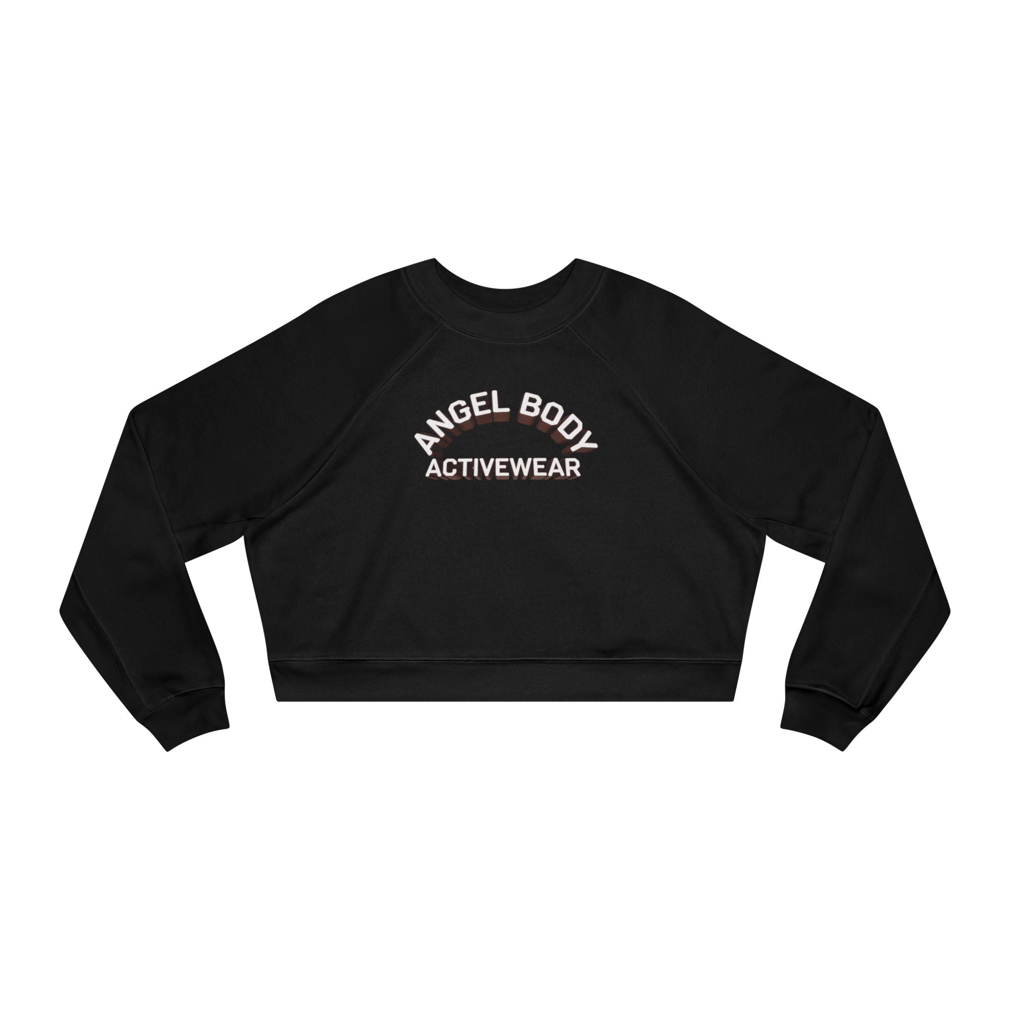 Cropped Fleece Pullover - 'Angel Body' Activewear for Stylish Comfort - Angel Body