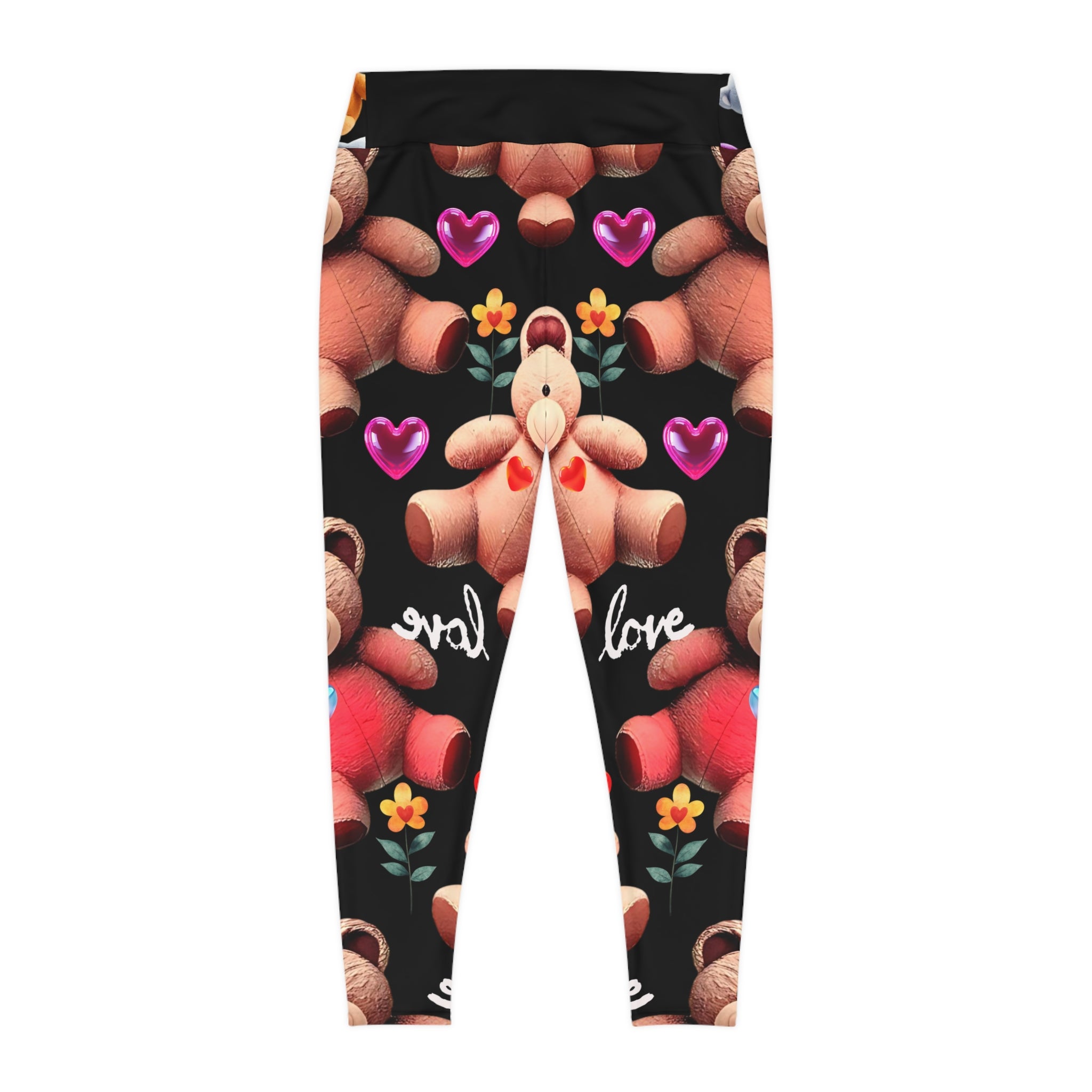Love Bear Plus Size Leggings - Angel Body