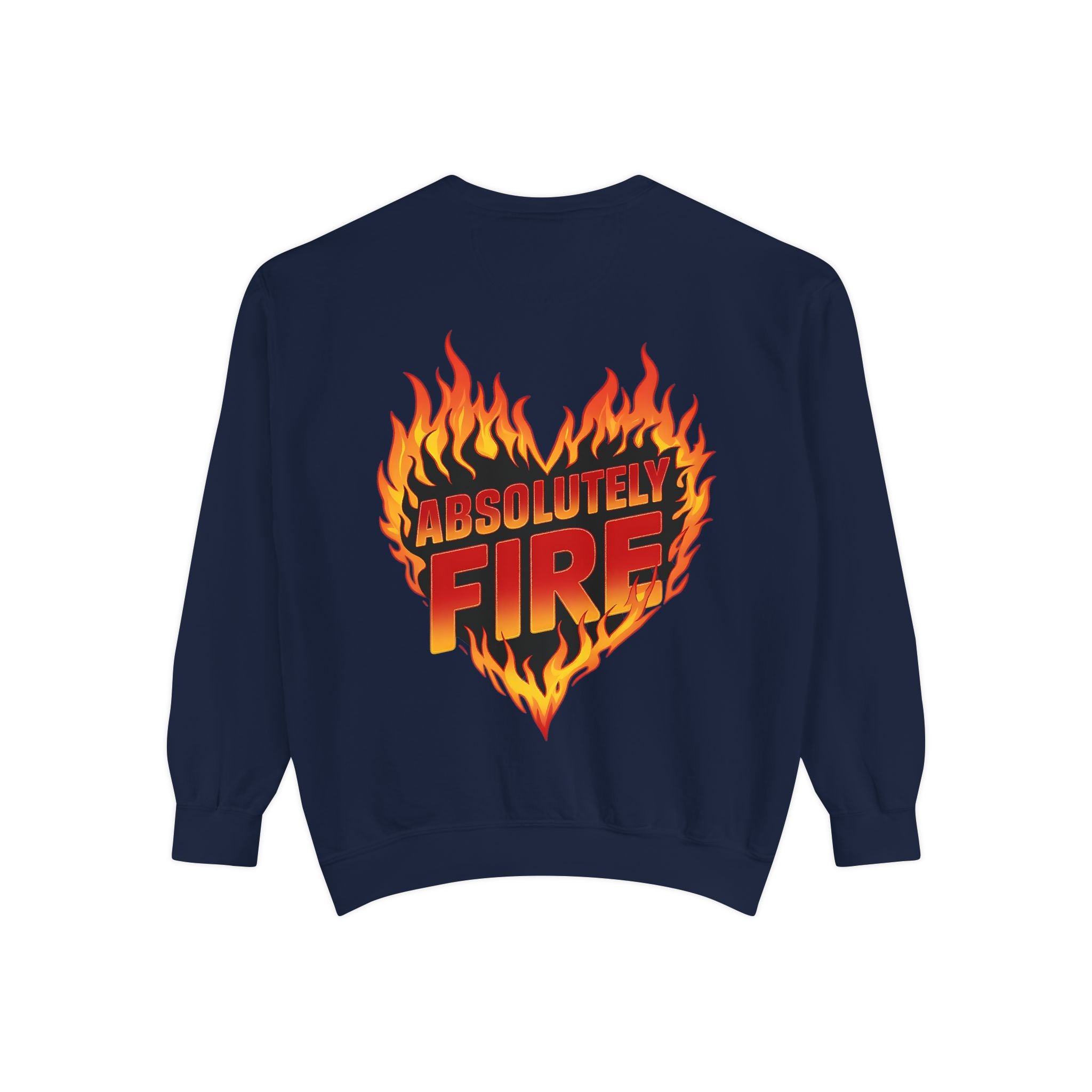 Absolutely Fire Unisex Sweatshirt - Bold Graphic Warmth for Everyday Style