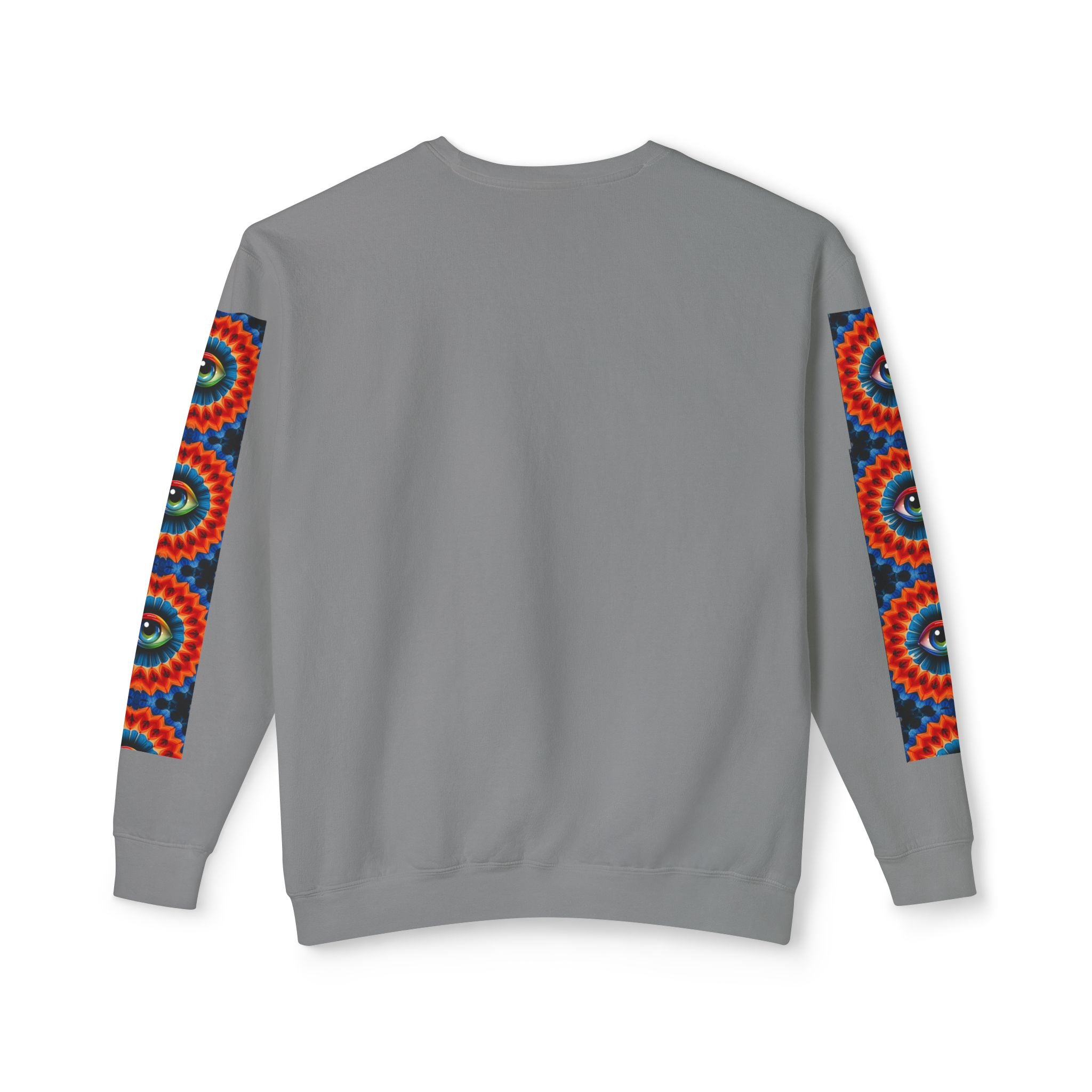 Crewneck Sweatshirt - Creative Eye Mandala Design - Angel Body