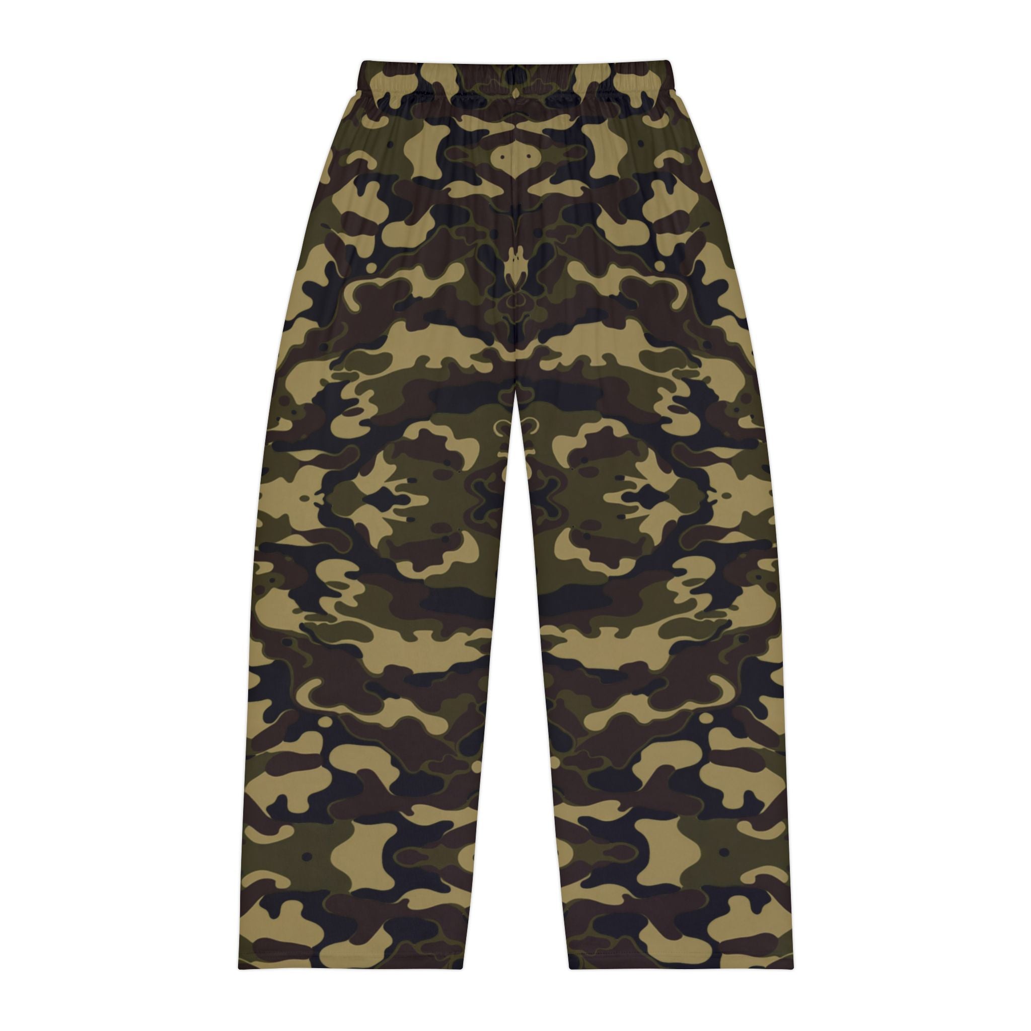 Comfortable Camouflage Men's Pajama Pants for Relaxation & Sleep - Angel Body