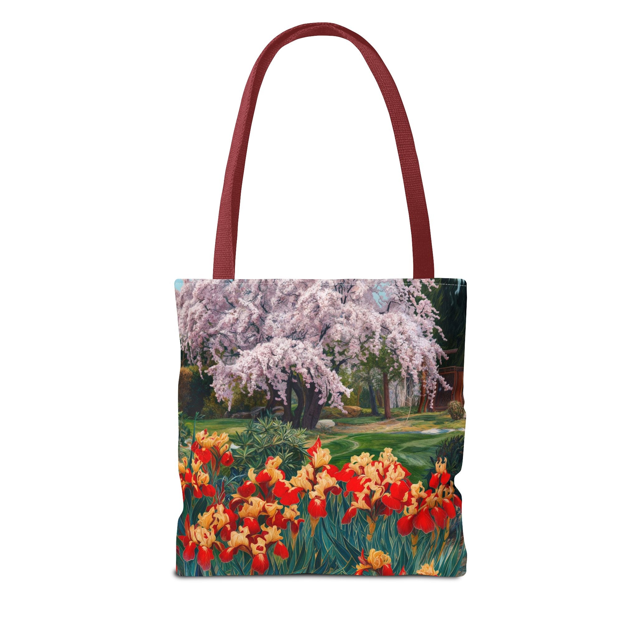 Nature-Inspired Floral Tote Bag - Perfect for Spring Celebrations - Angel Body