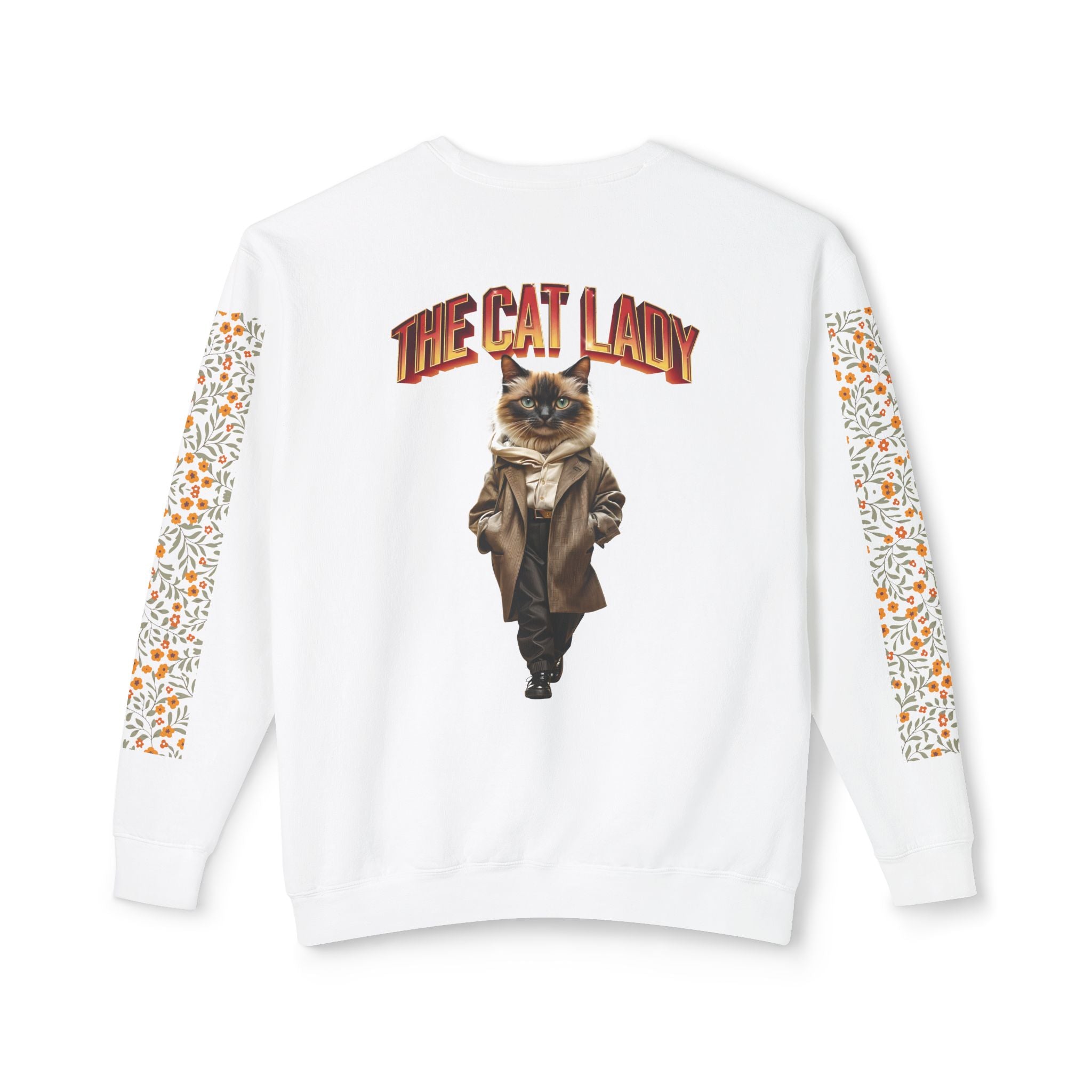 Unisex Lightweight Crewneck Sweatshirt - Angel Body