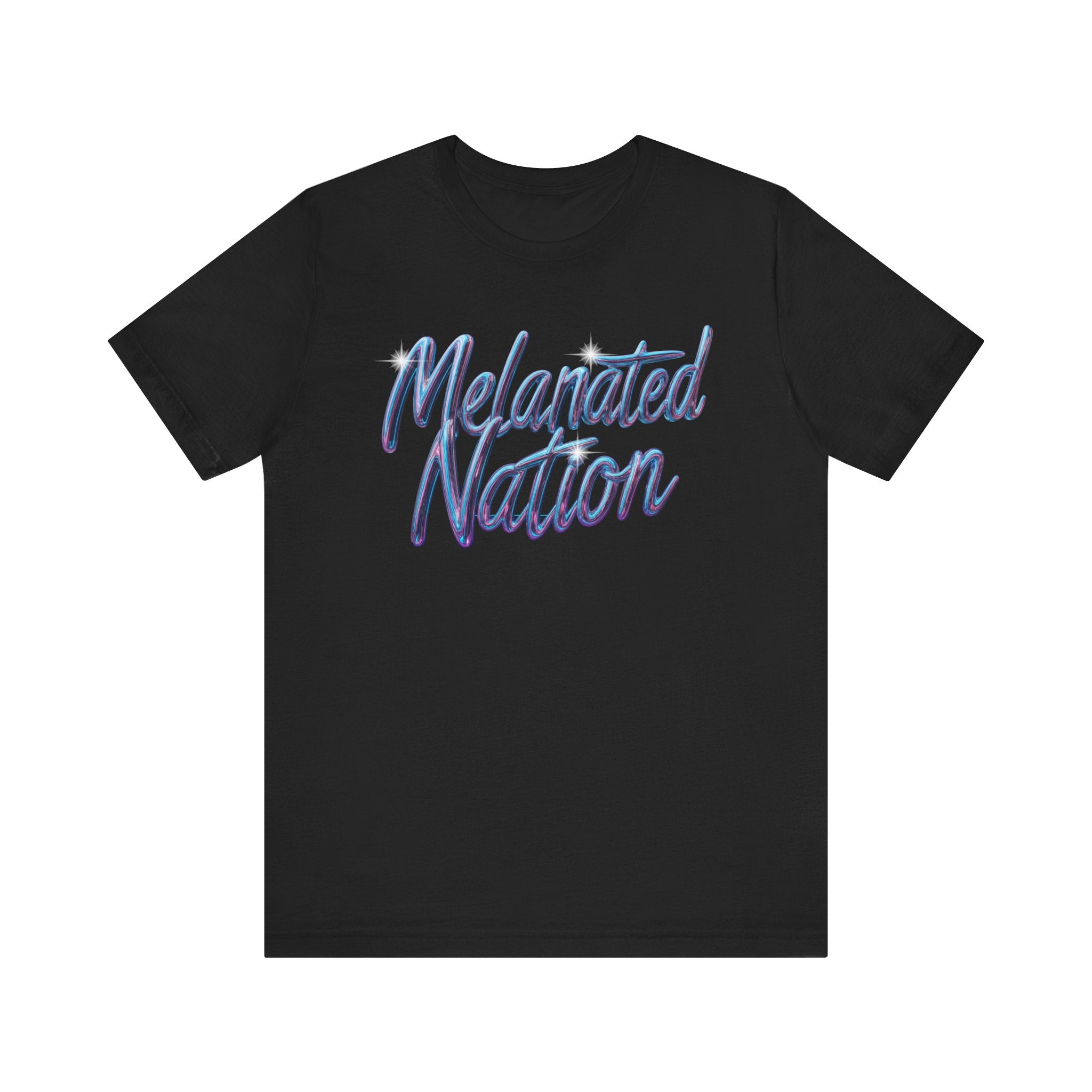 Unisex Jersey Short Sleeve Tee Melanated Nation - Angel Body