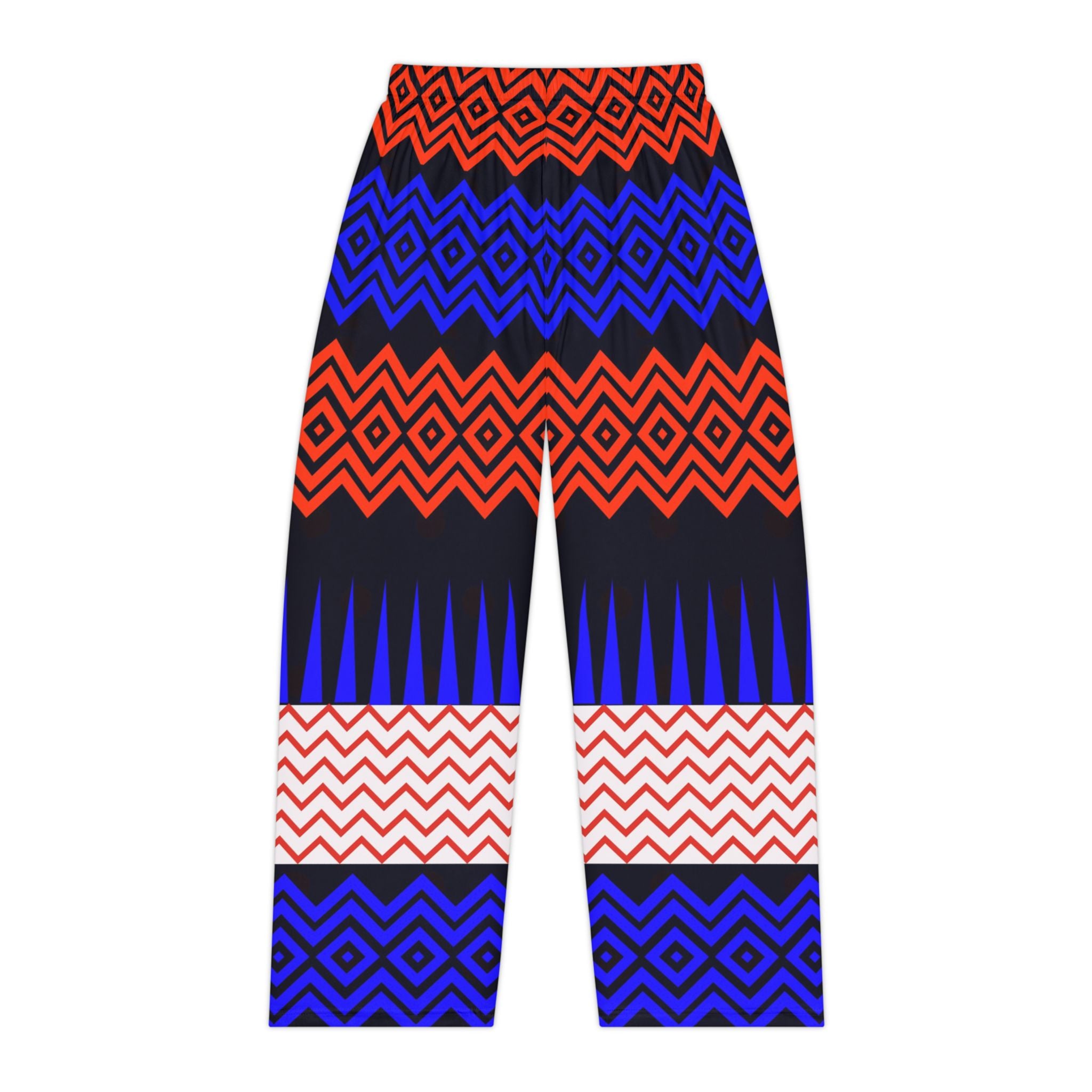 Vibrant Geometric Print Women's Pajama Pants for Cozy Nights - Angel Body