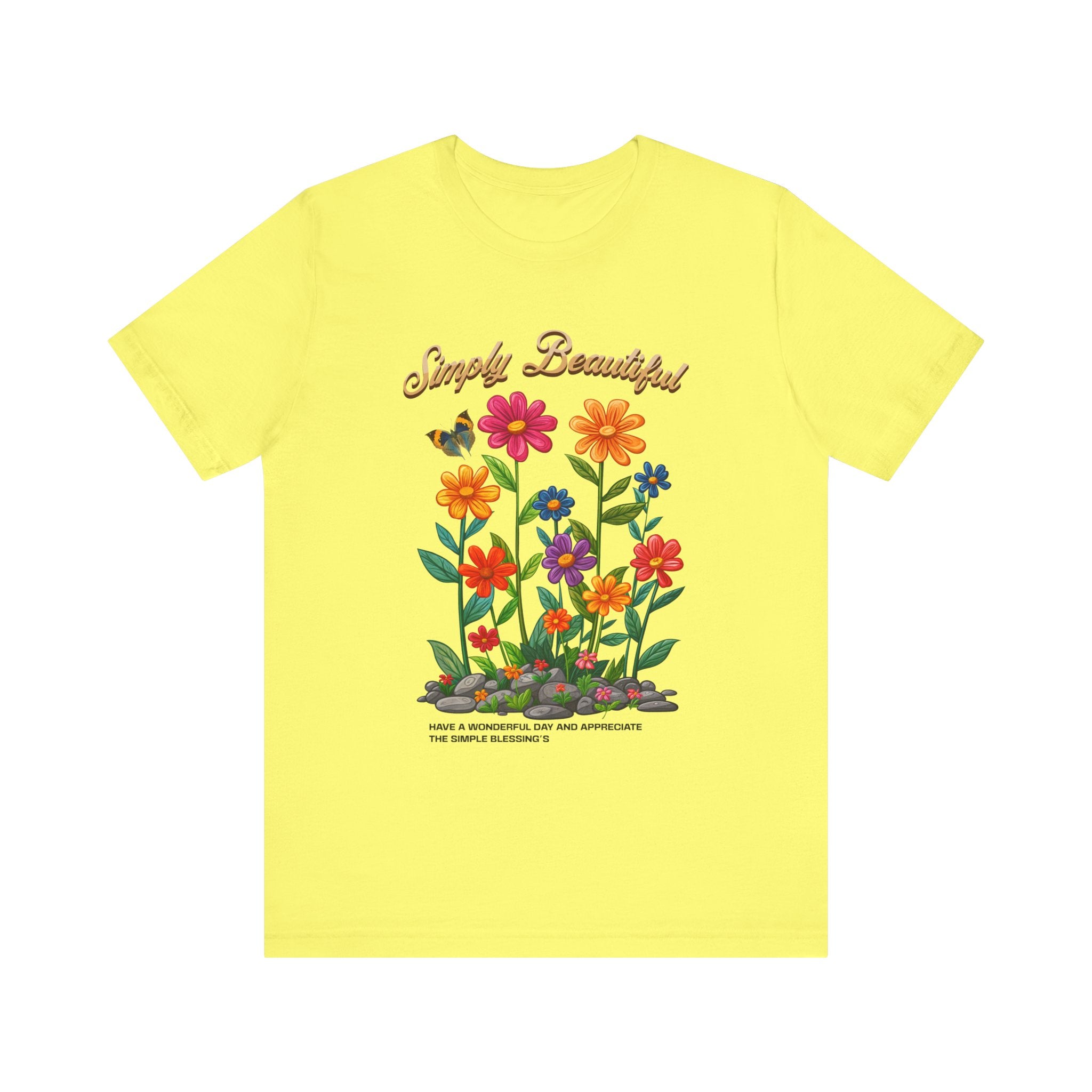 Unisex Jersey Short Sleeve Tee: Simply Beautiful - Angel Body