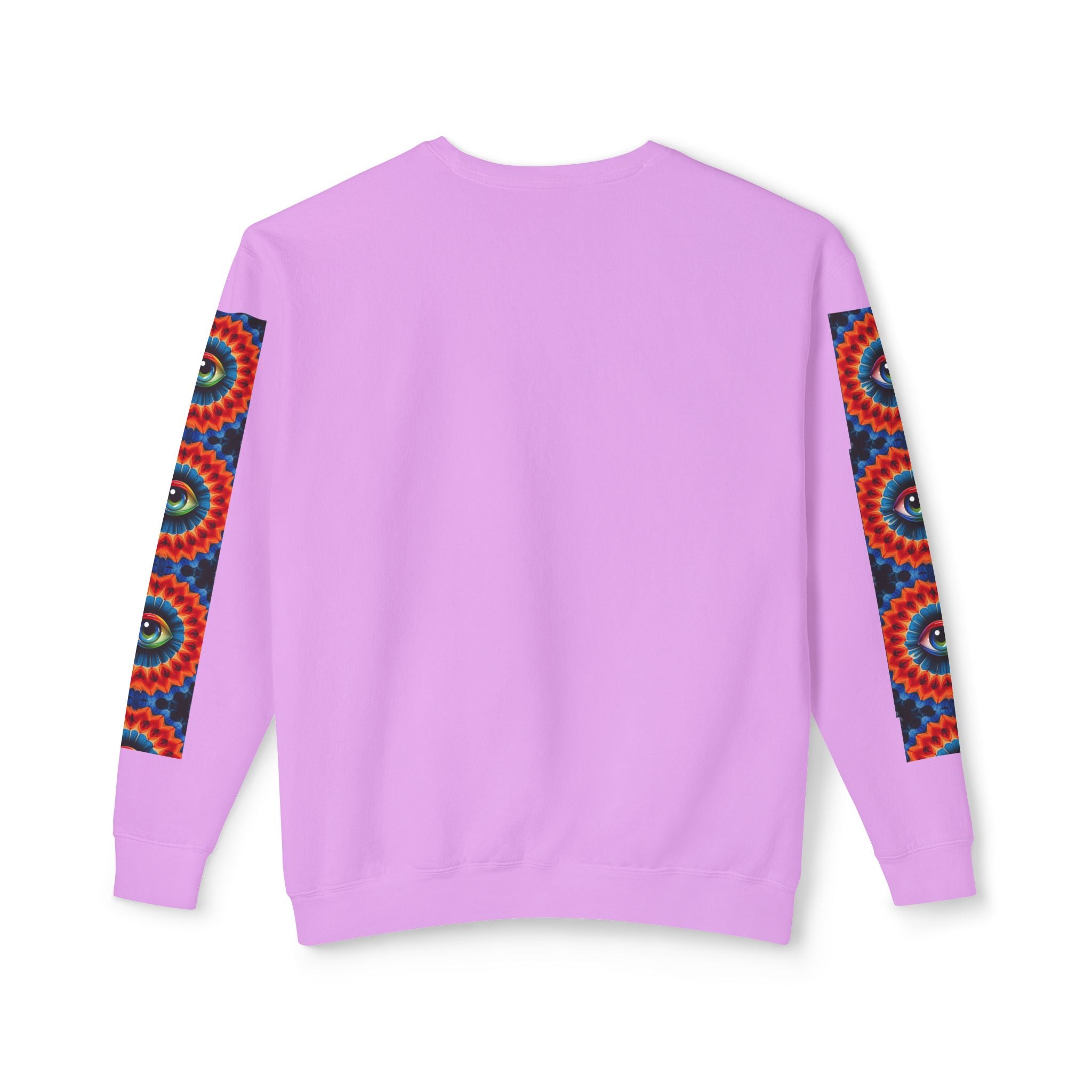 Crewneck Sweatshirt - Creative Eye Mandala Design - Angel Body