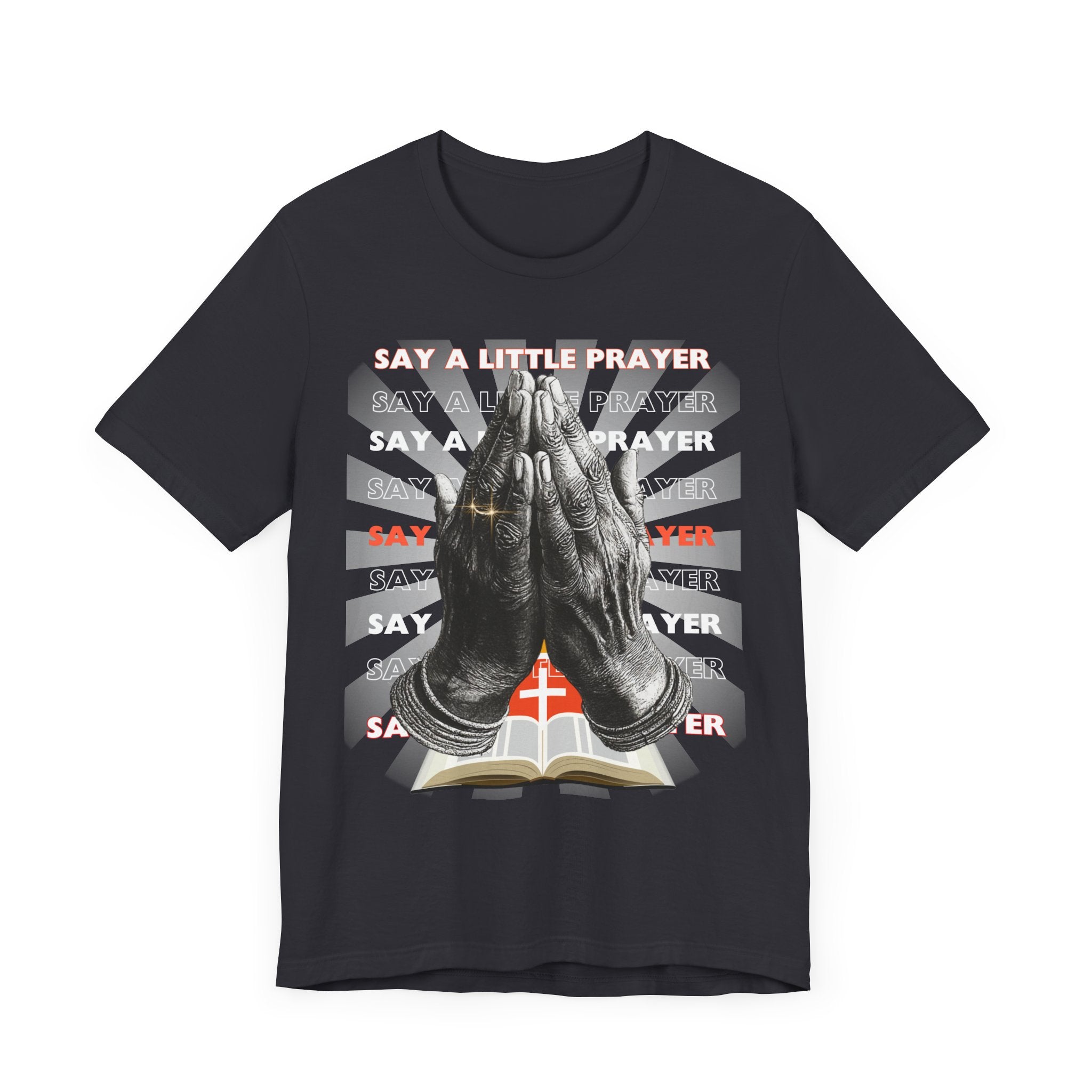 Unisex Jersey Short Sleeve Tee: With the heart warming words - Angel Body