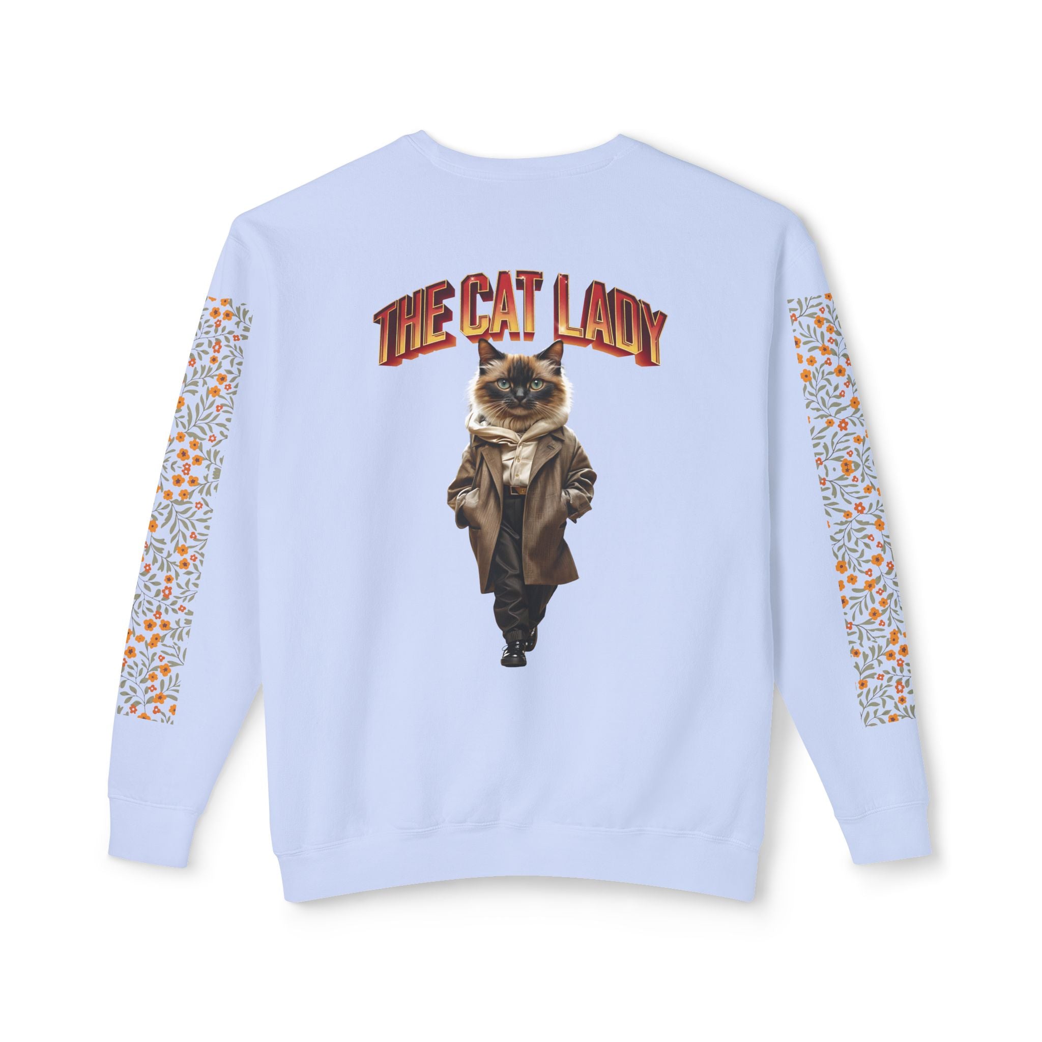 Unisex Lightweight Crewneck Sweatshirt - Angel Body