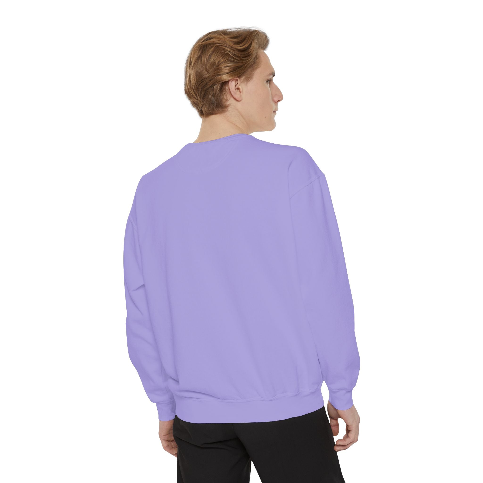 Unisex Garment-Dyed Sweatshirt Love to see you smile - Angel Body