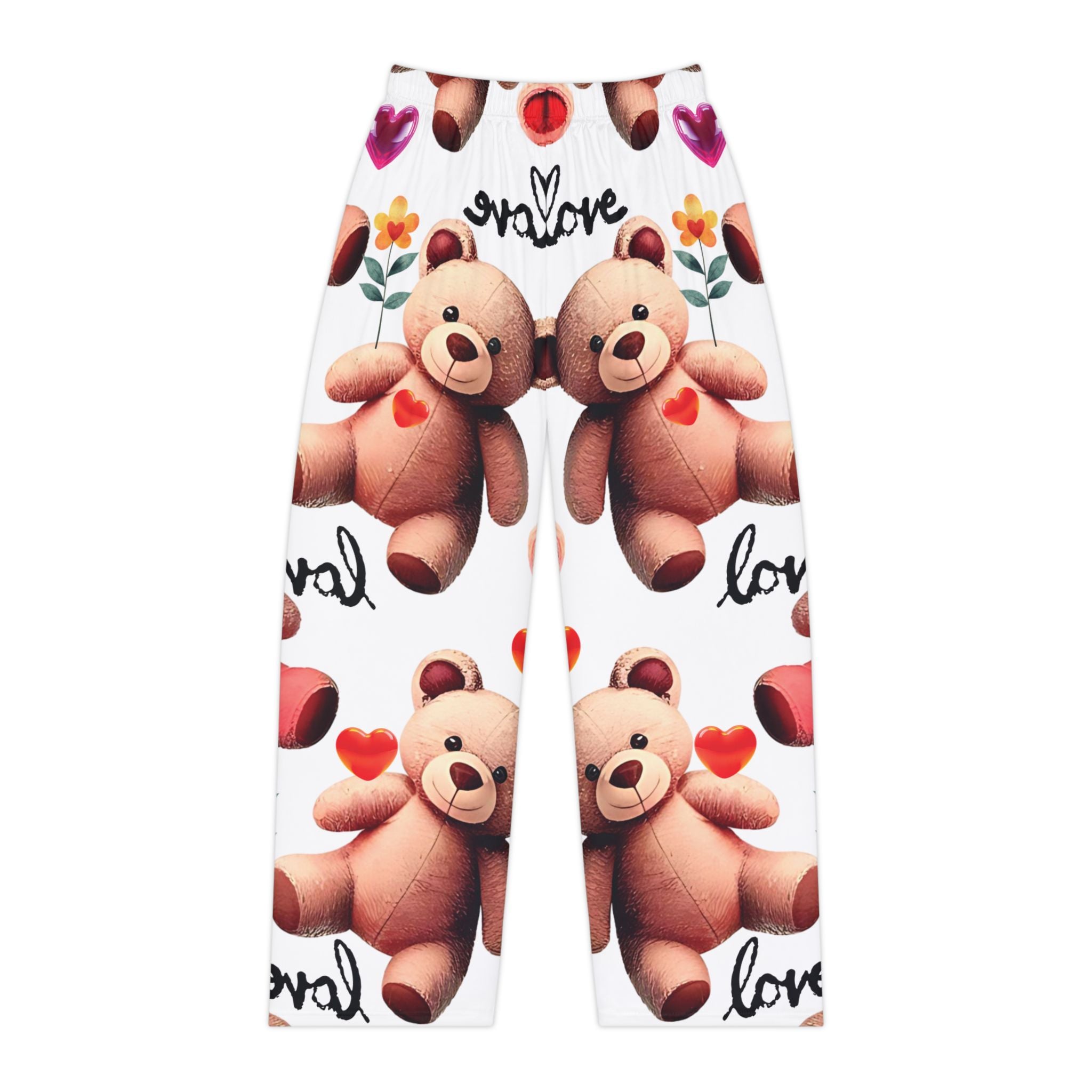 Cute Bear Print Women's Pajama Pants – Cozy & Loving Sleepwear - Angel Body