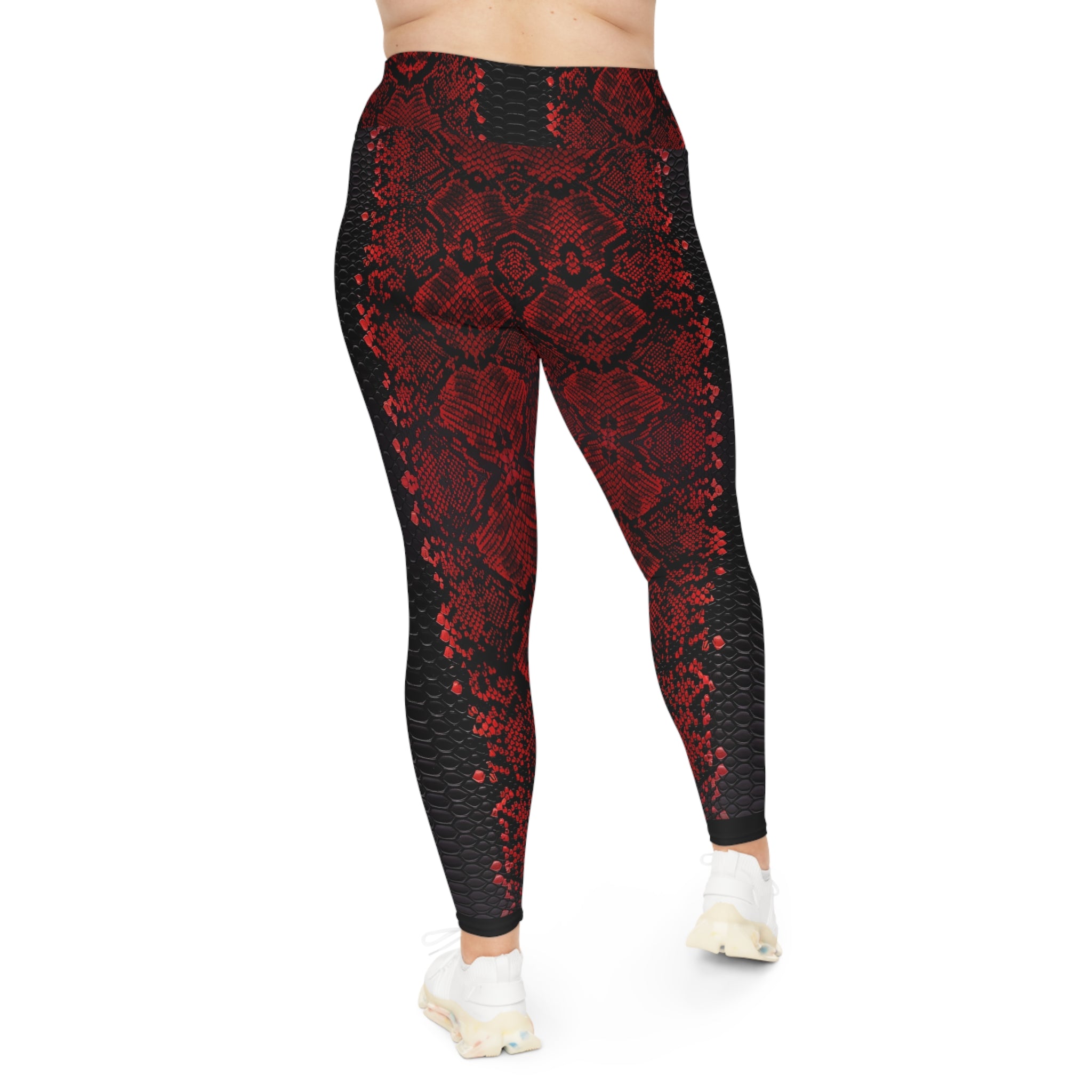 Python Print Leggings - Angel Body