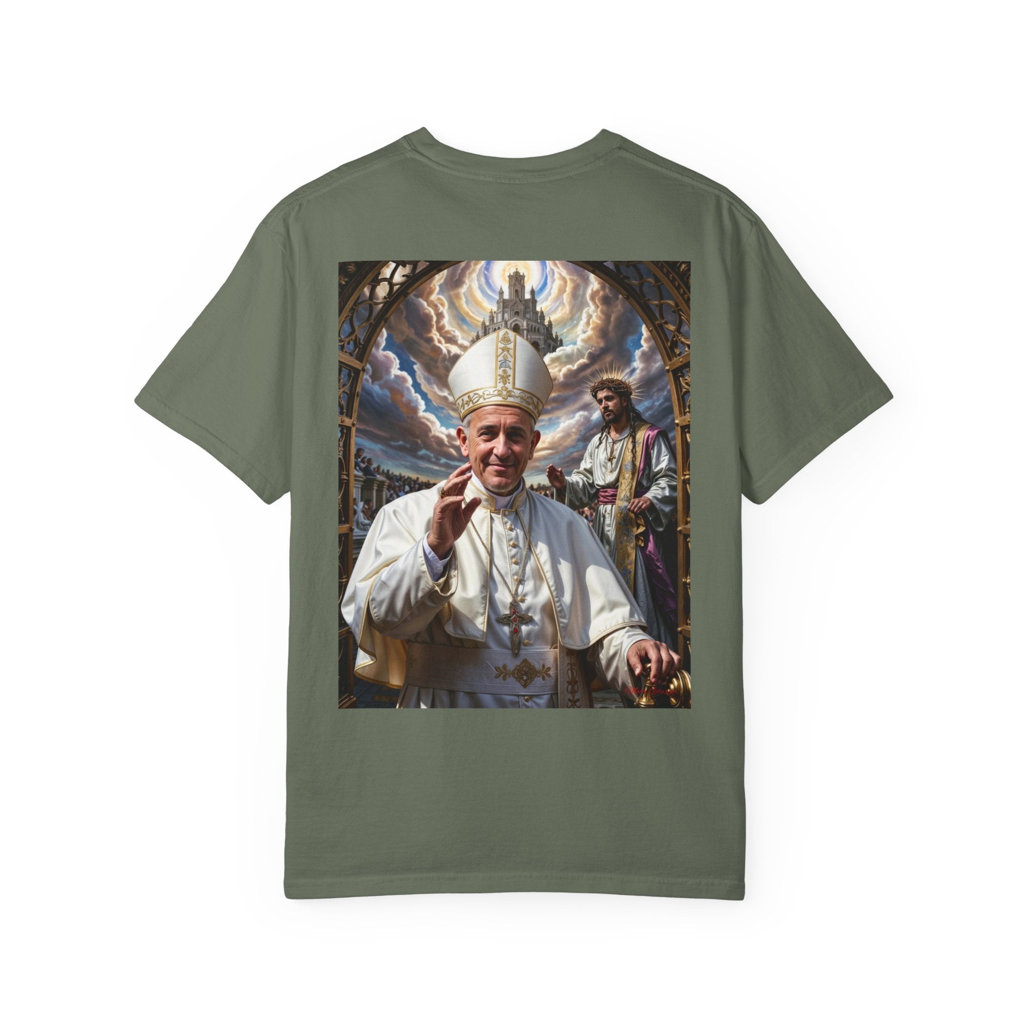 Religious Inspirational Pope Unisex T-Shirt - Angel Body