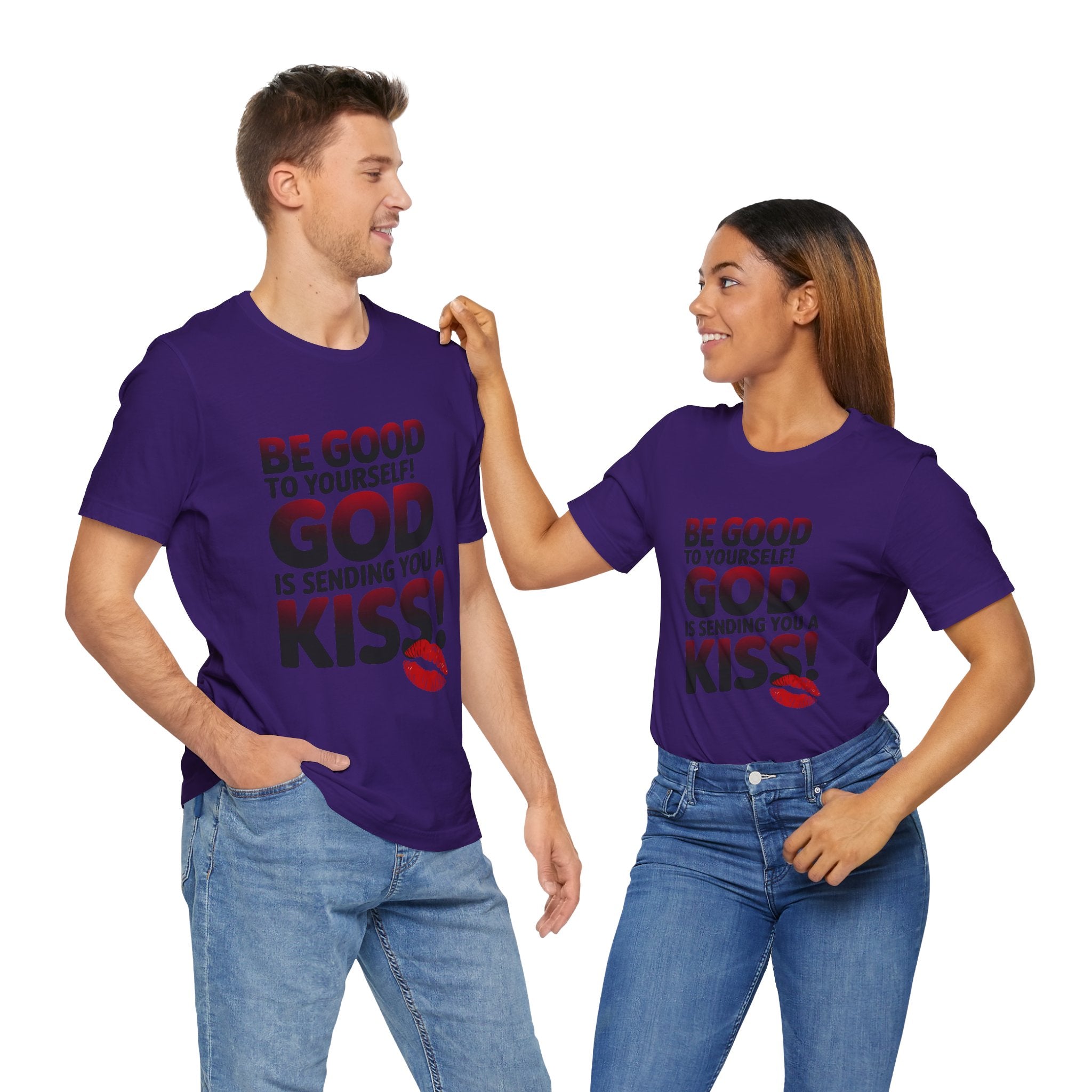 Inspirational Short Sleeve Tee - Angel Body