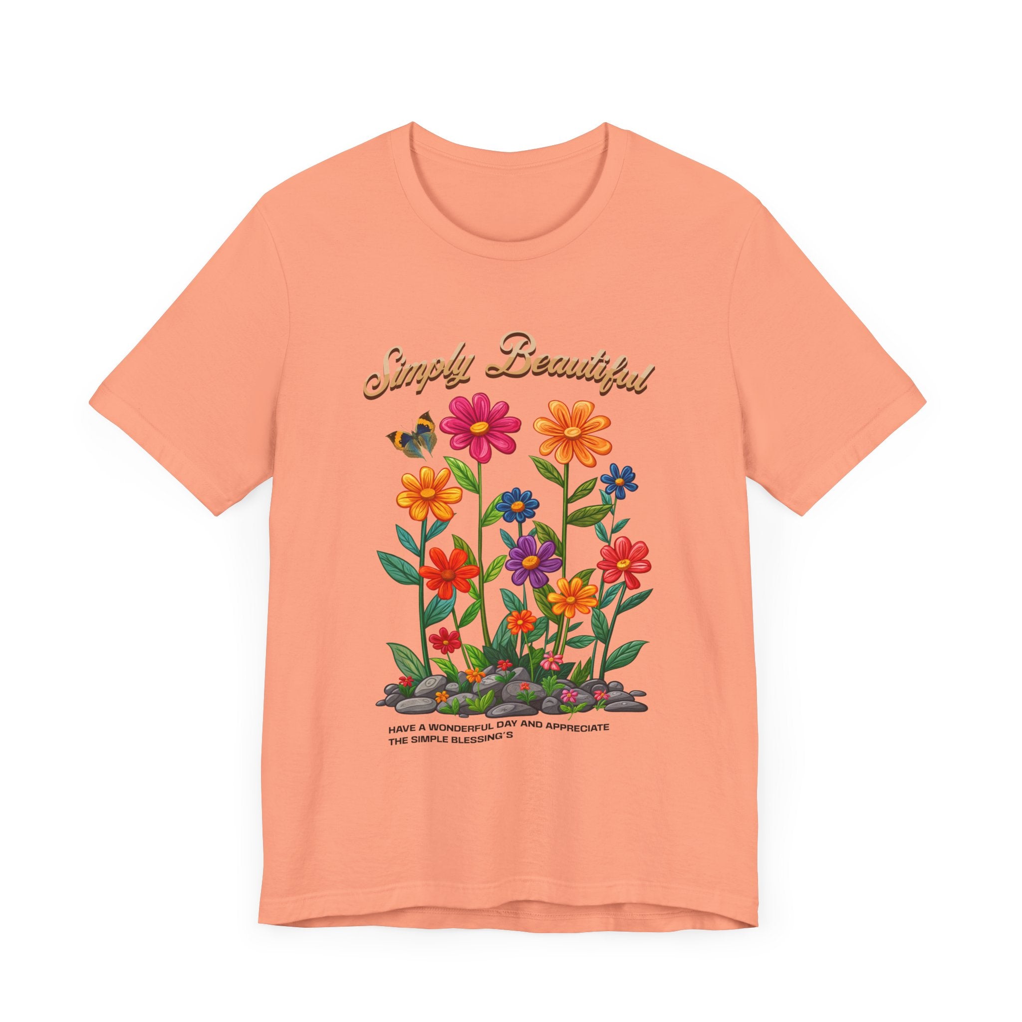 Unisex Jersey Short Sleeve Tee: Simply Beautiful - Angel Body