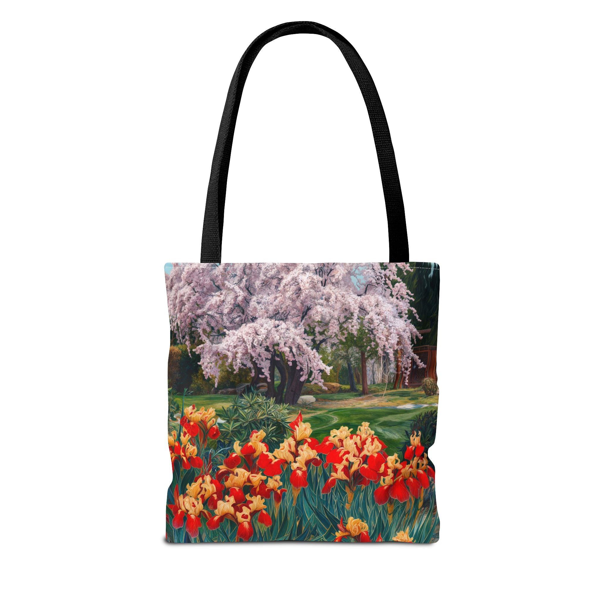 Nature-Inspired Floral Tote Bag - Perfect for Spring Celebrations - Angel Body