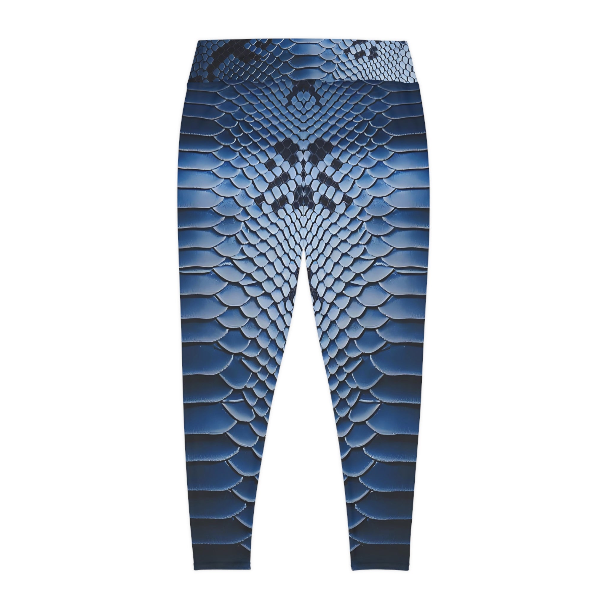 Stylish Plus Size Snake Print Leggings - Perfect for Active Living and Casual Wear - Angel Body