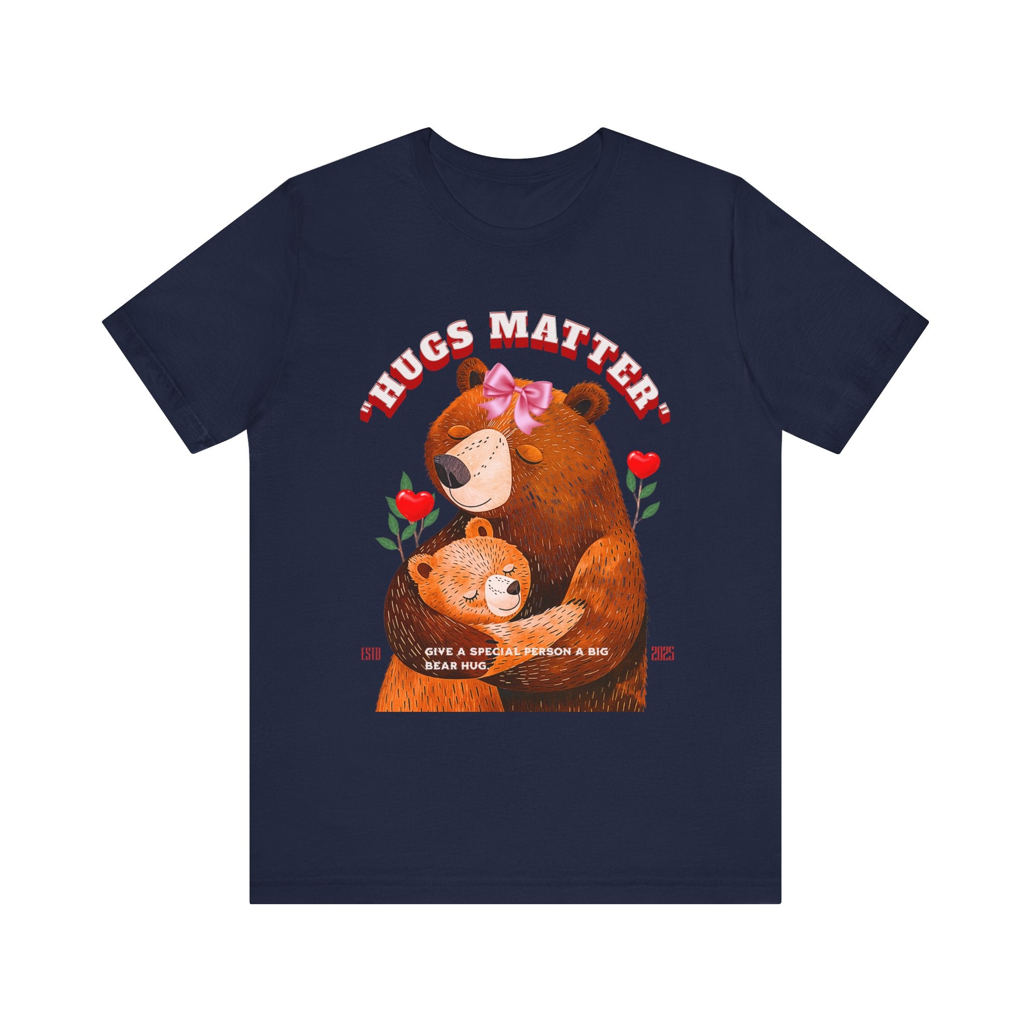 Unisex Jersey Short Sleeve Tee Hugs Matter - Angel Body