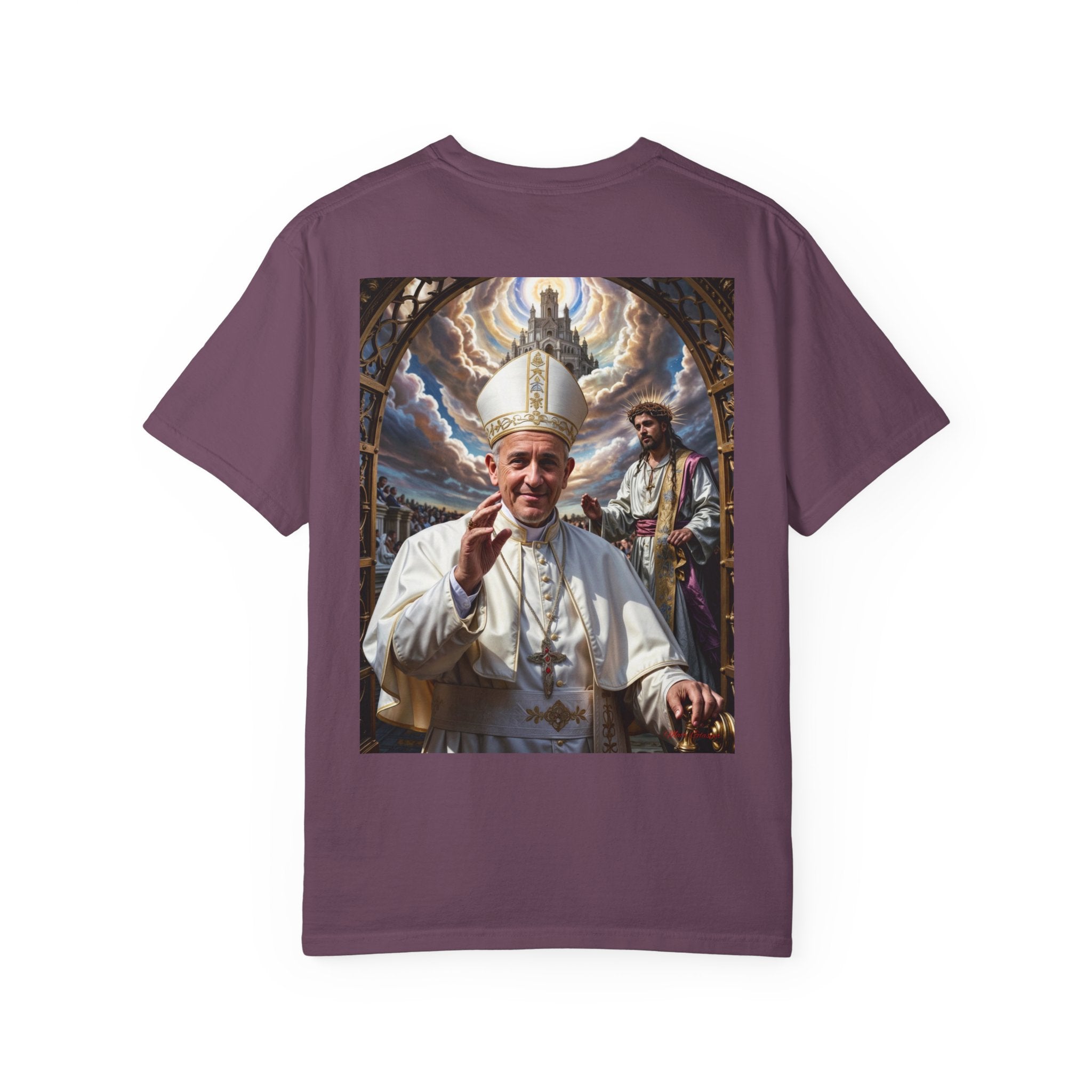 Religious Inspirational Pope Unisex T-Shirt - Angel Body