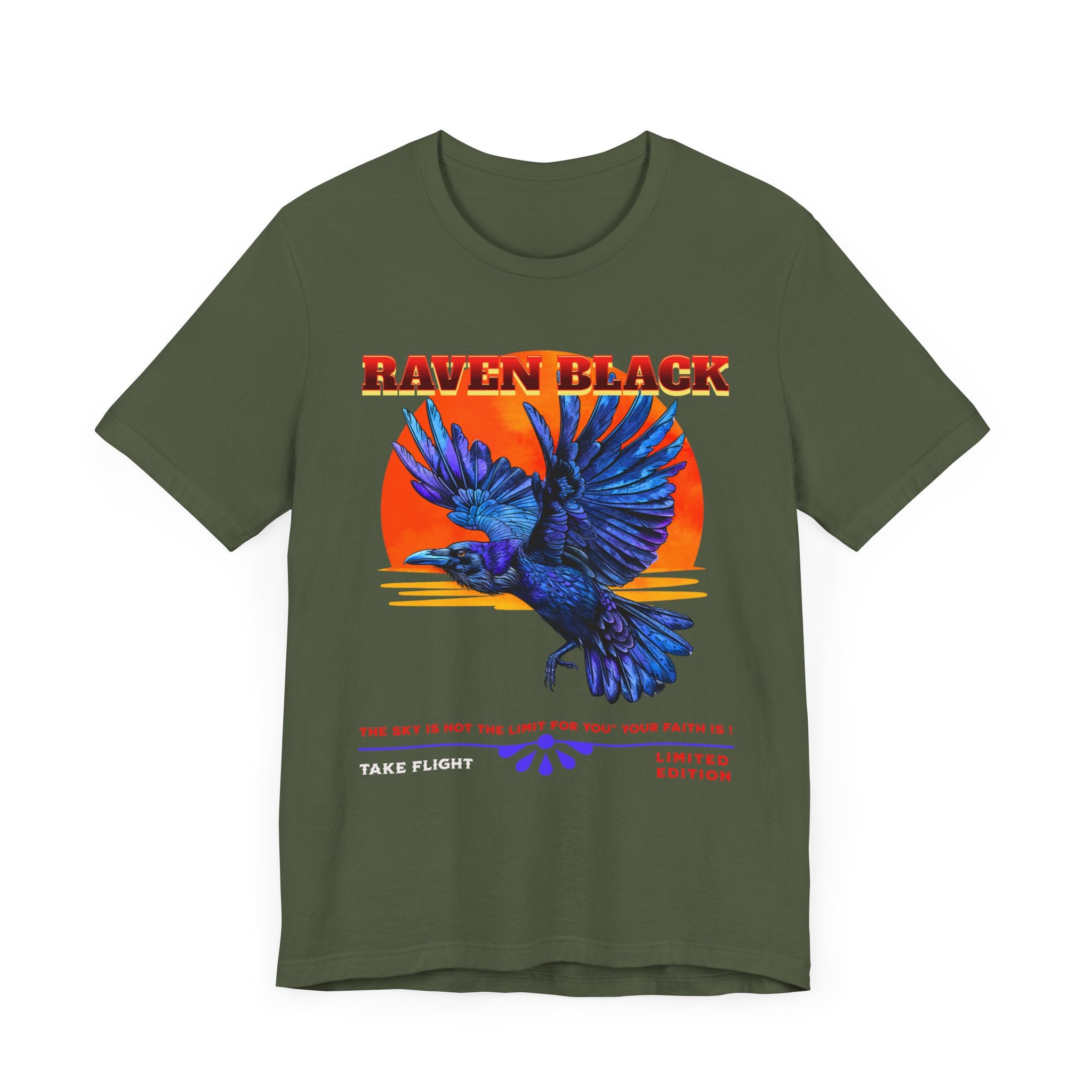 Unisex Jersey Short Sleeve Tee Title RAVEN BLACK /HAVE FAIHT - Angel Body
