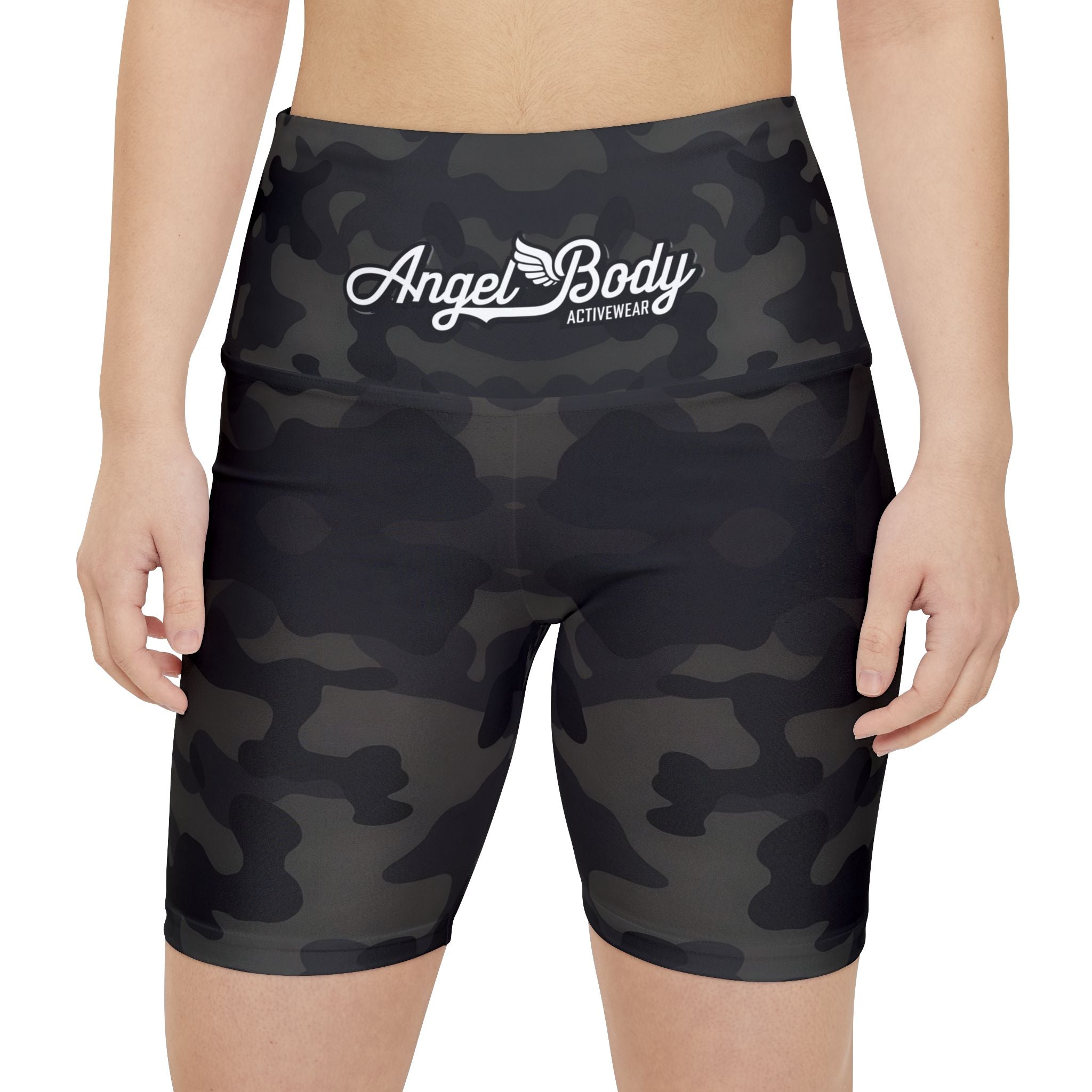 Camo Workout Shorts for Active Women | Angel Body Apparel - Angel Body