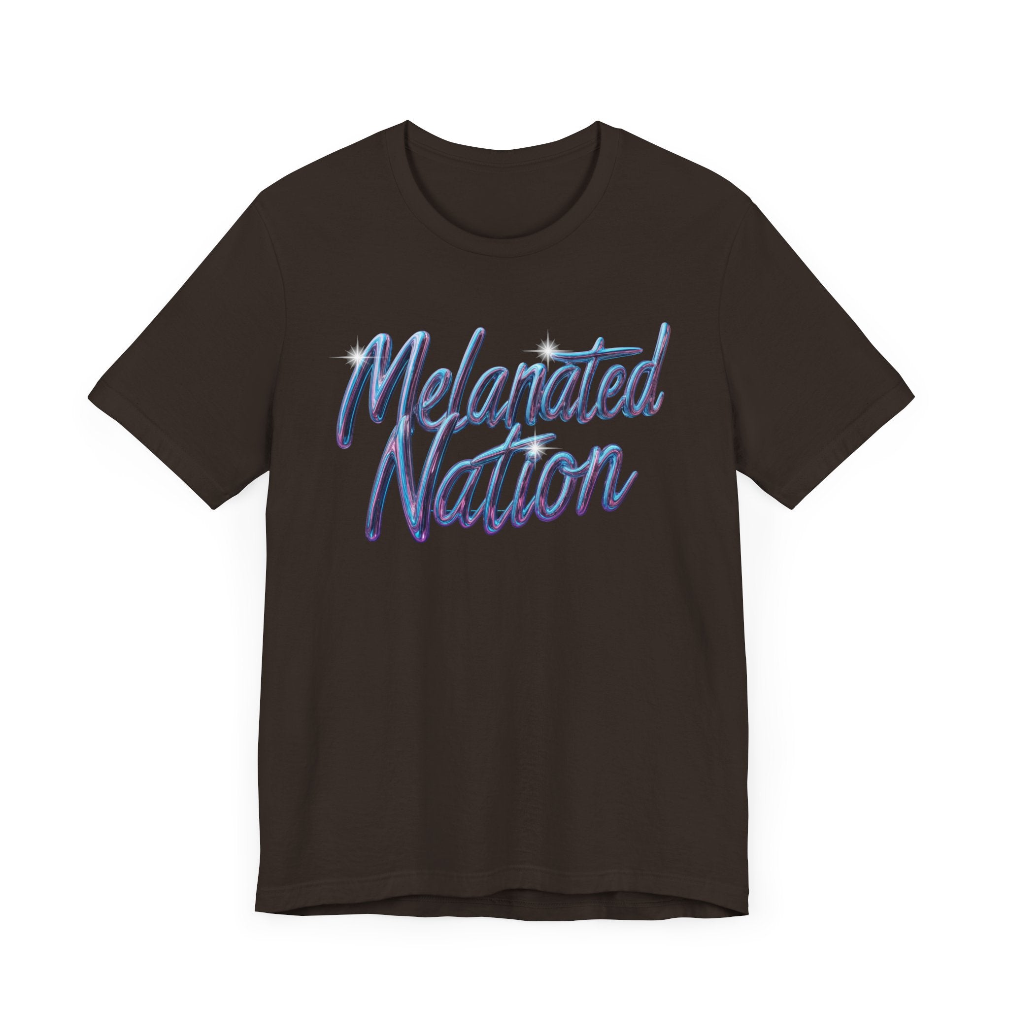 Unisex Jersey Short Sleeve Tee Melanated Nation - Angel Body