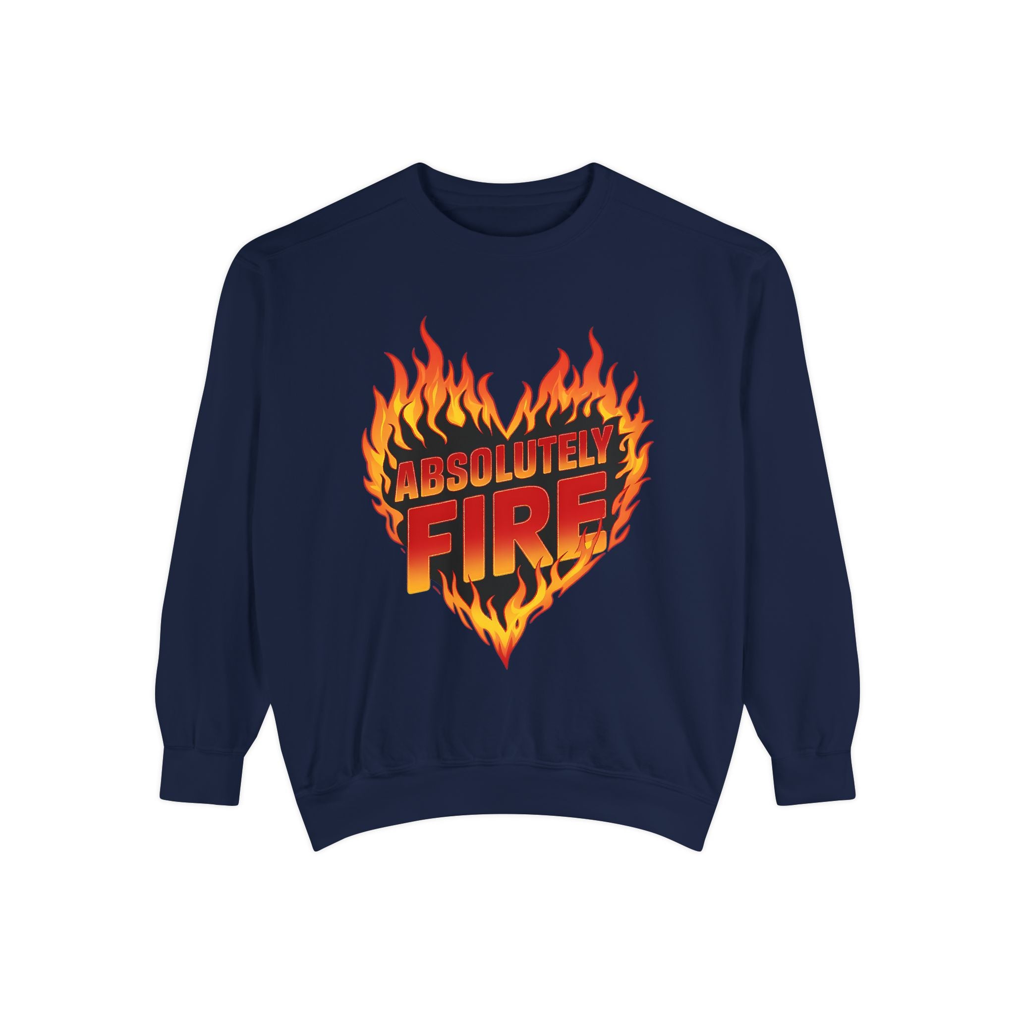 Absolutely Fire Unisex Sweatshirt - Bold Graphic Warmth for Everyday Style