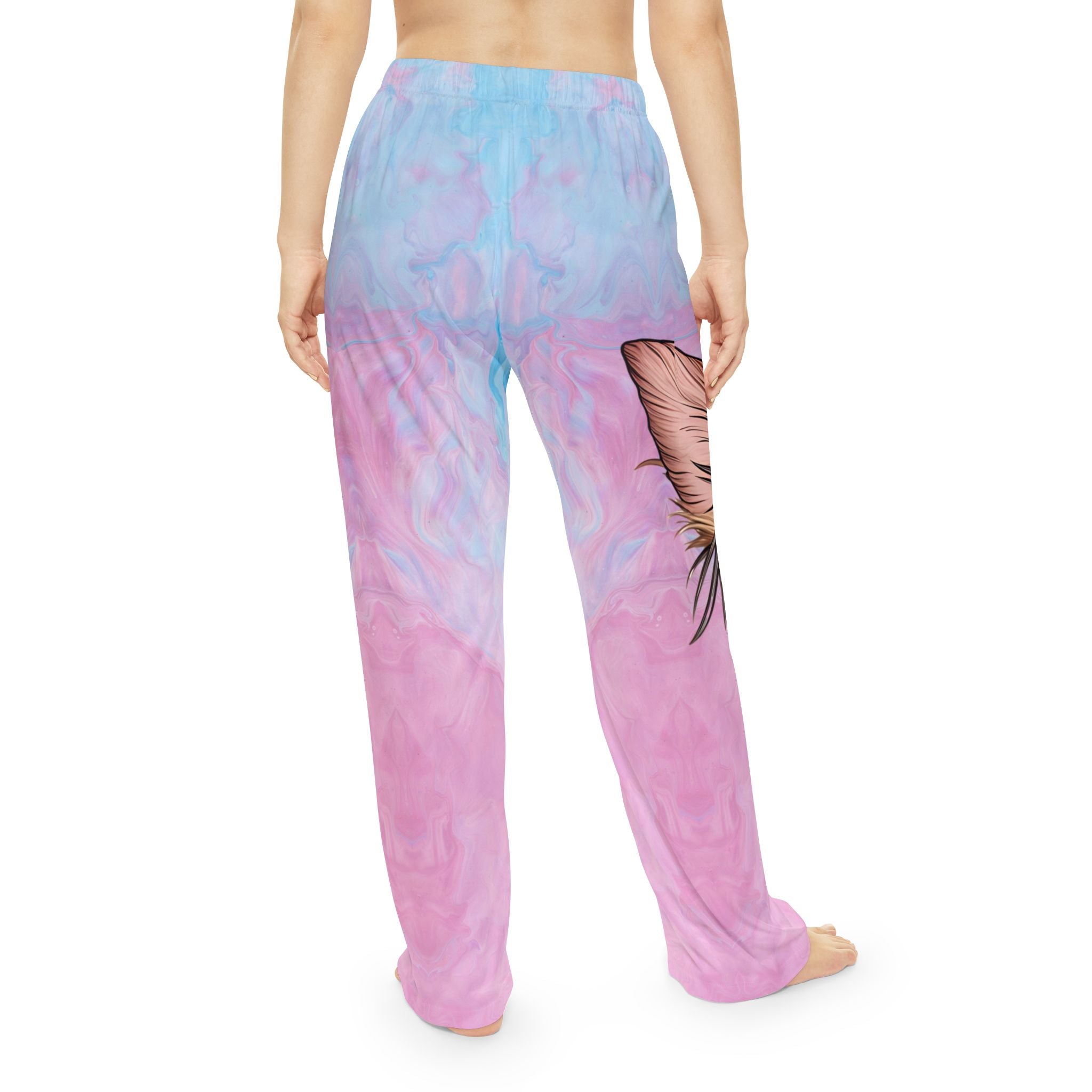 Cute Dog-Themed Women's Pajama Pants - Cozy & Stylish Loungewear - Angel Body