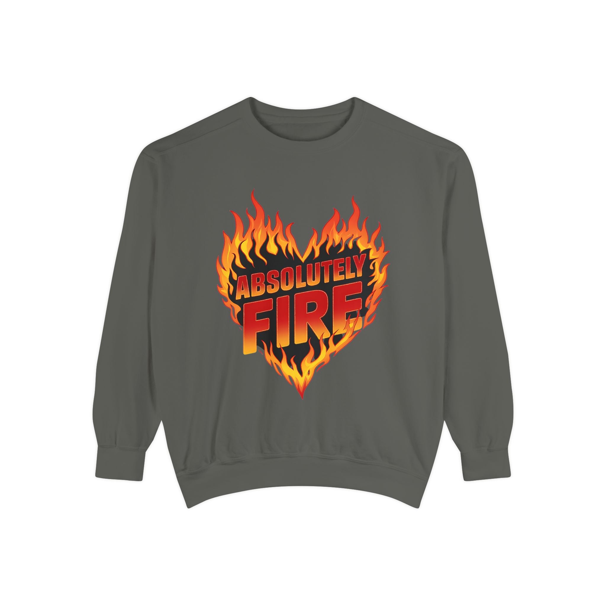 Absolutely Fire Unisex Sweatshirt - Bold Graphic Warmth for Everyday Style