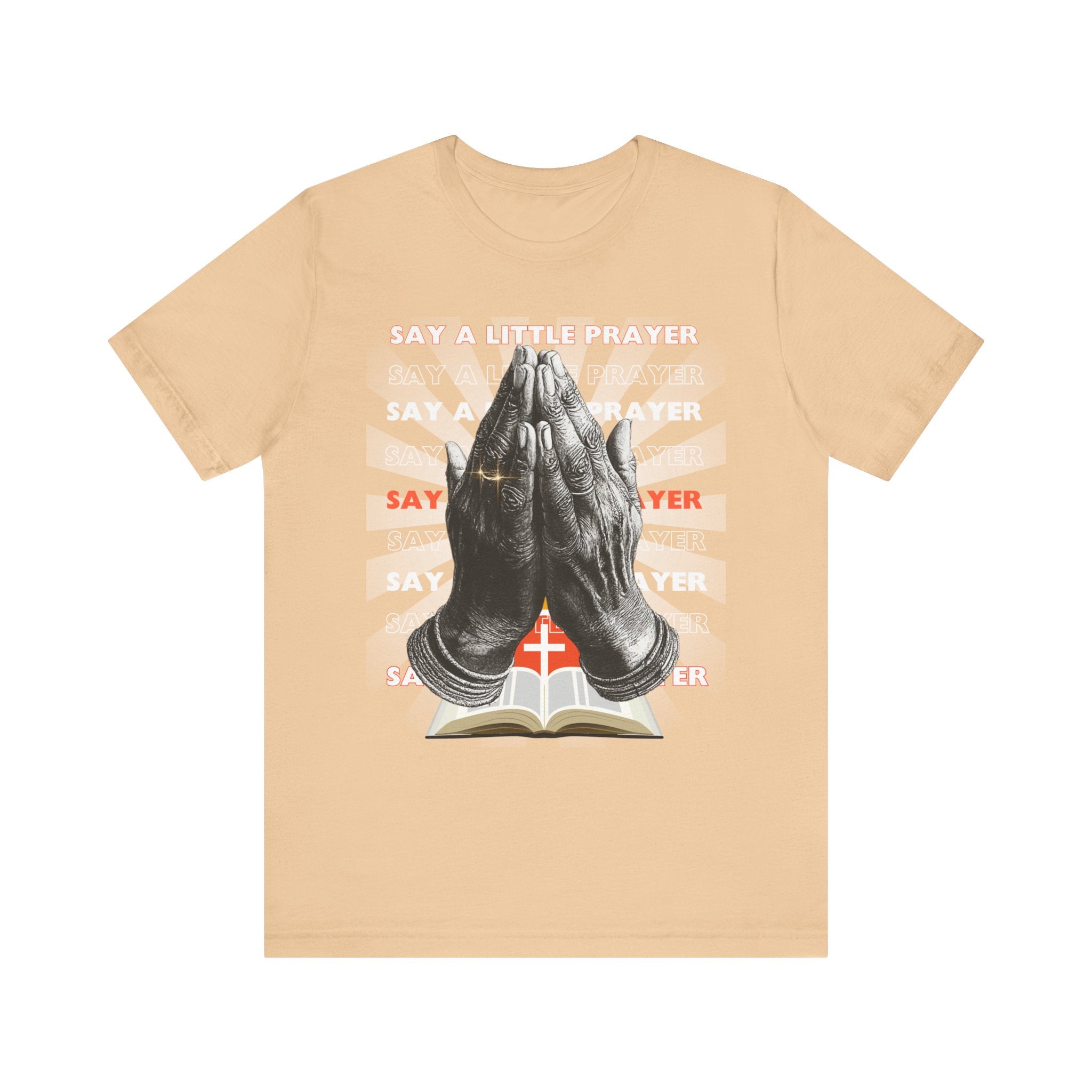 Unisex Jersey Short Sleeve Tee: With the heart warming words - Angel Body