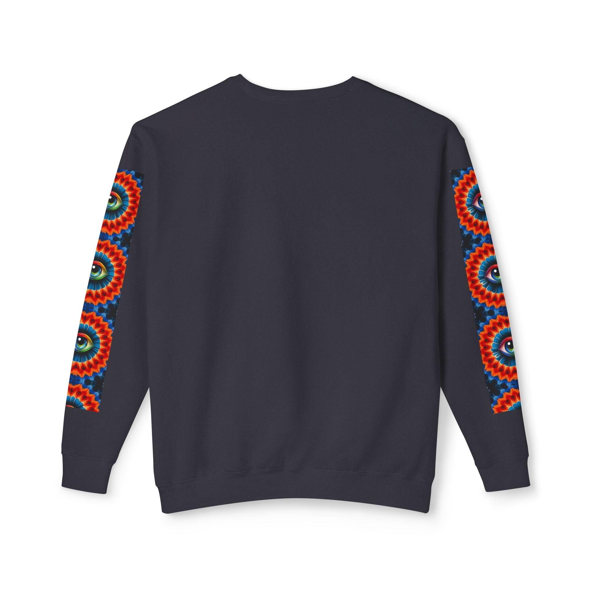 Crewneck Sweatshirt - Creative Eye Mandala Design - Angel Body