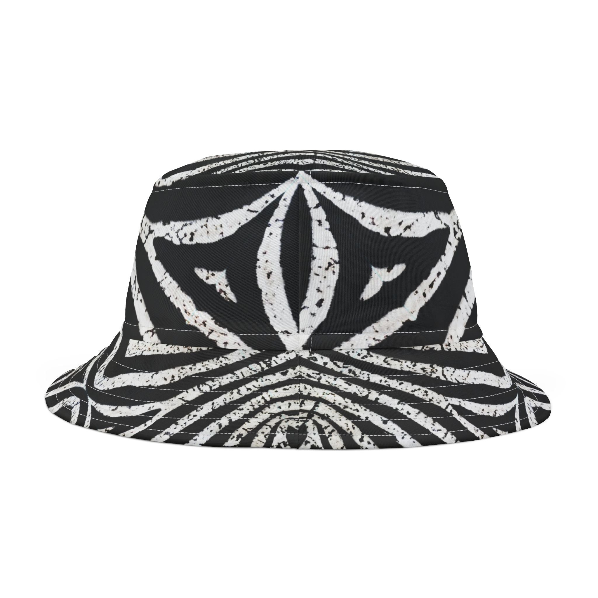 Zebra Print Bucket Hat, Trendy Beach Accessory, Festival Wear, Unisex Hat, Summer Vibes, Stylish Sun Protection