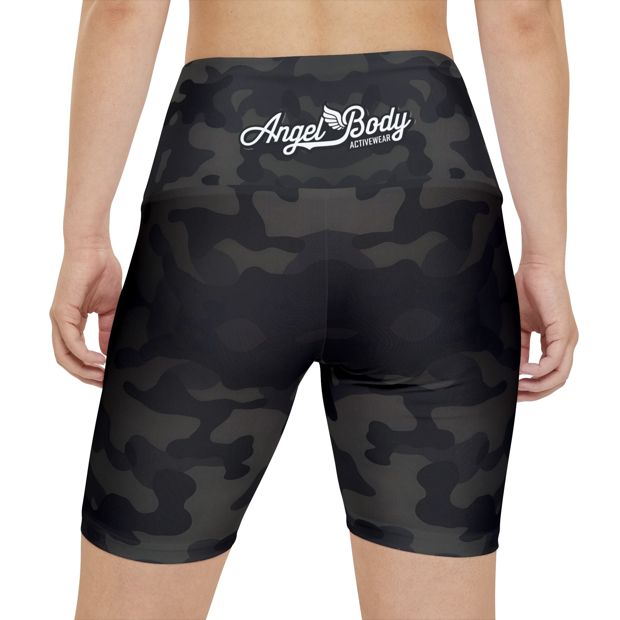 Camo Workout Shorts for Active Women | Angel Body Apparel - Angel Body