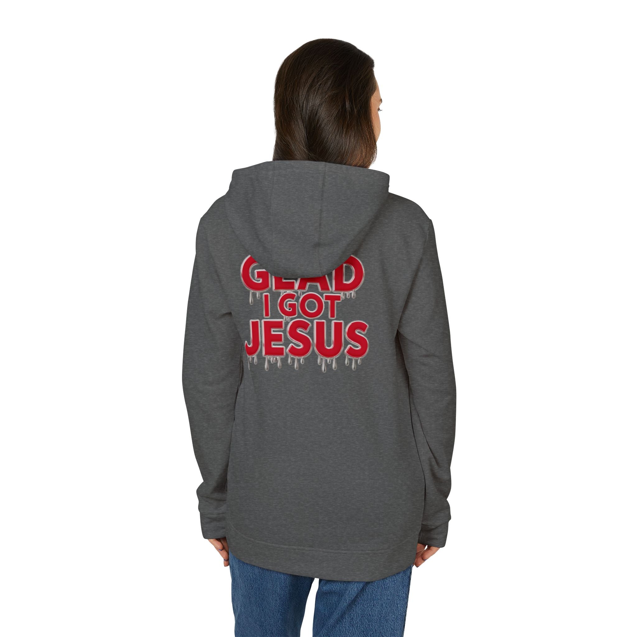 adidas Unisex Fleece Hoodie - Angel Body