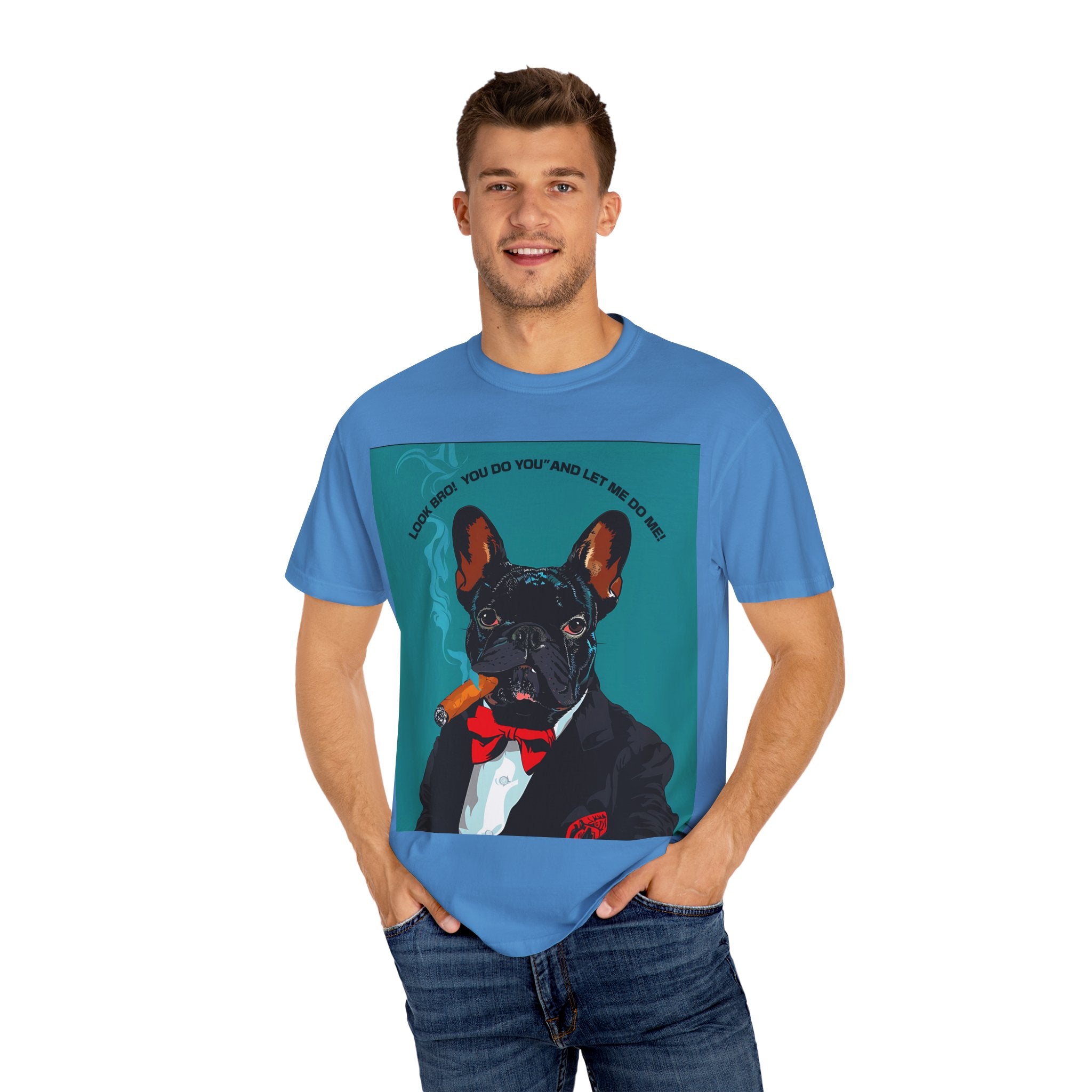 Pug Dog T-Shirt - Angel Body