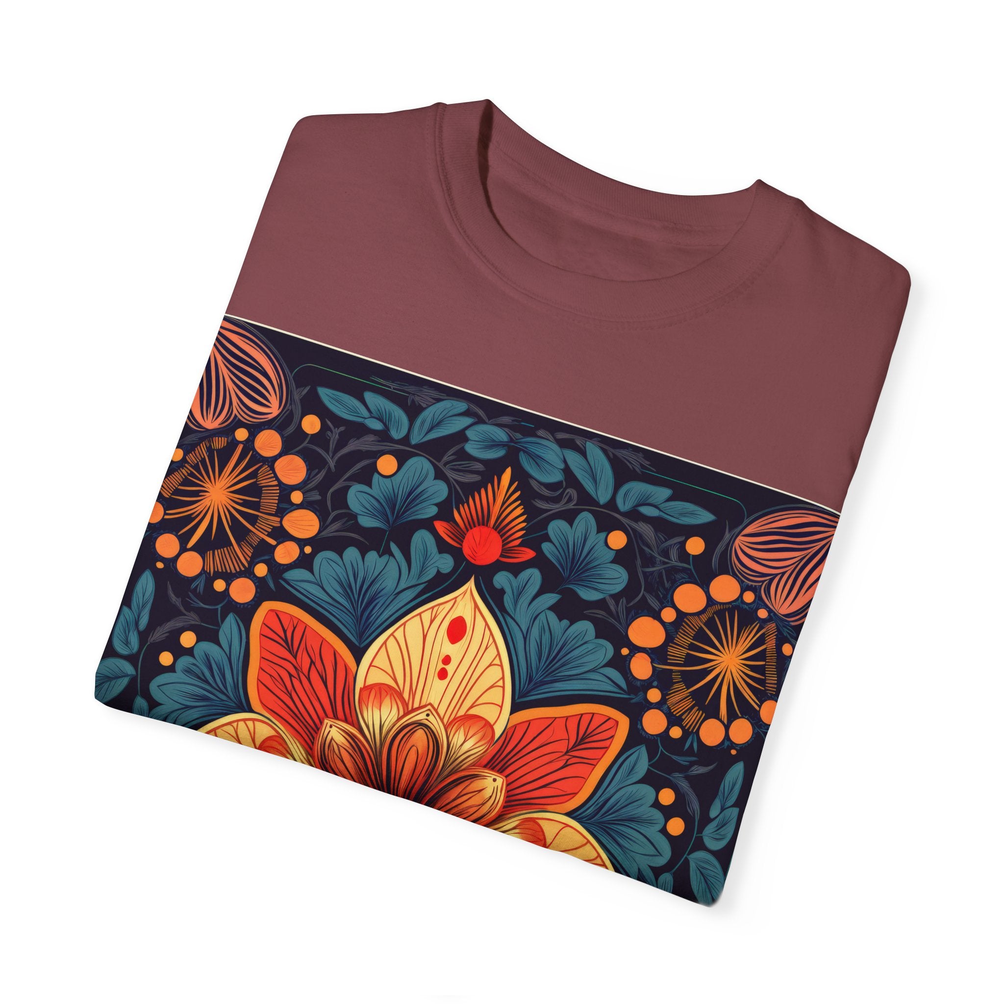 Mandala Style T-Shirt - Angel Body