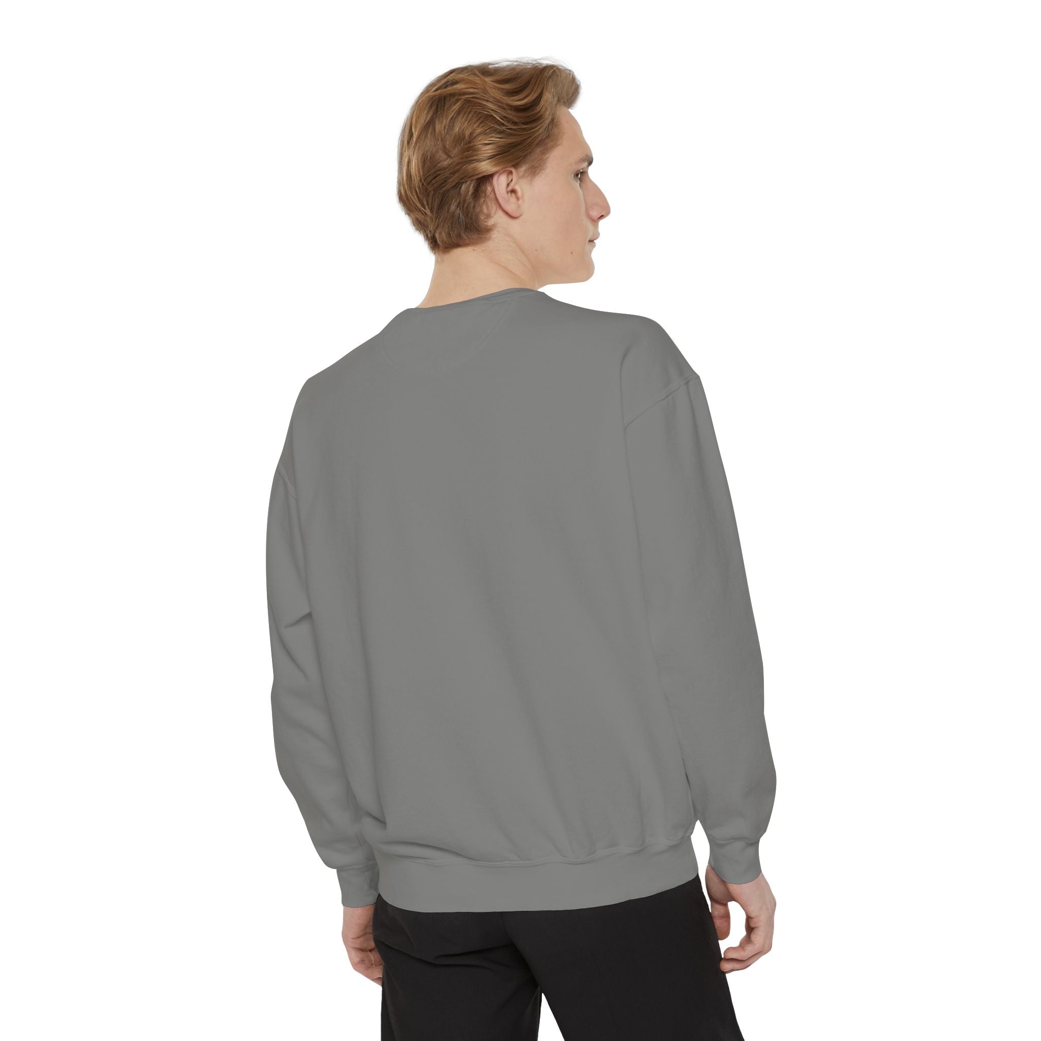 Old School Is Still Cool Sweatshirt | Unisex Garment-Dyed Style - Angel Body