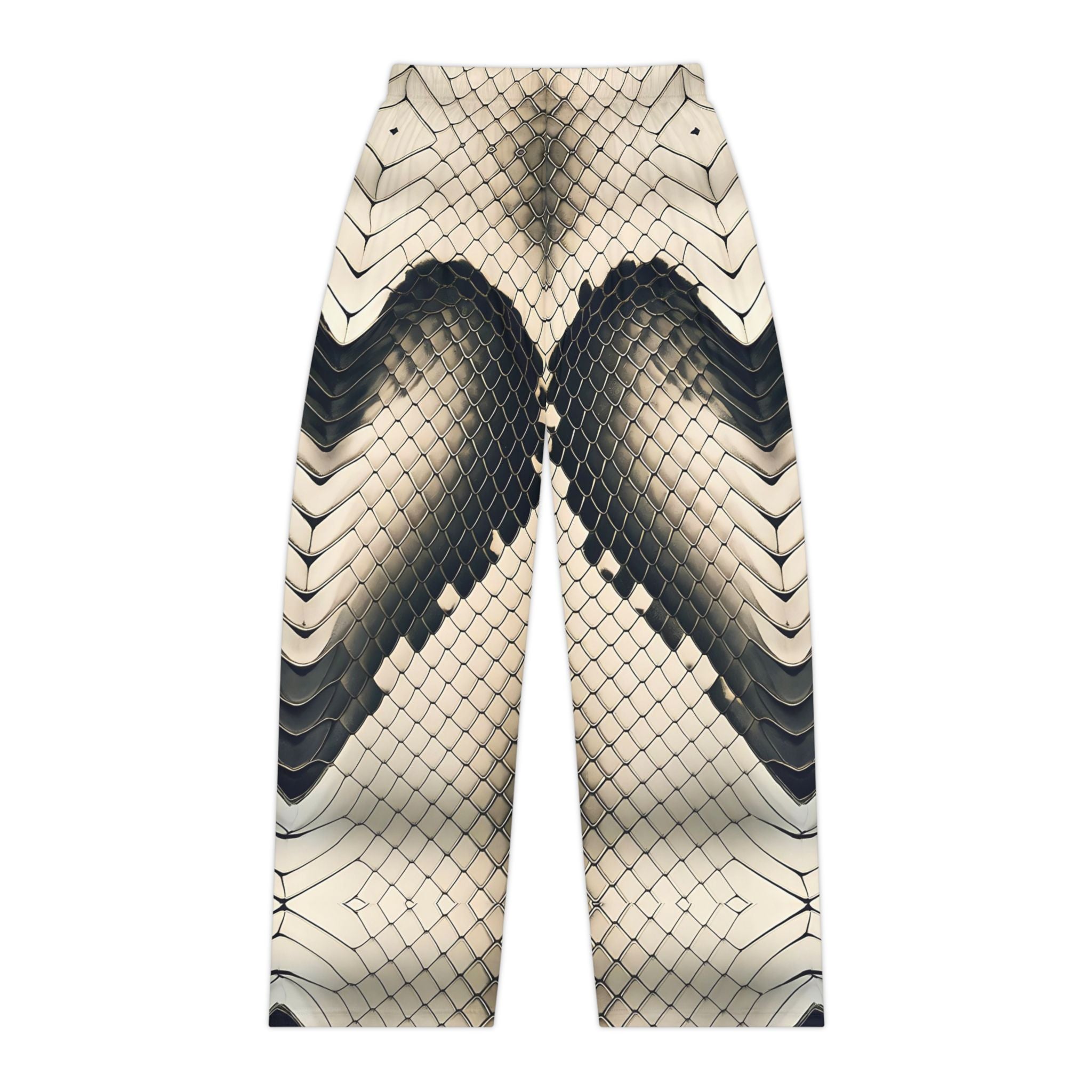 Stylish Snake Print Women's Pajama Pants - Comfortable Lounge Wear - Angel Body