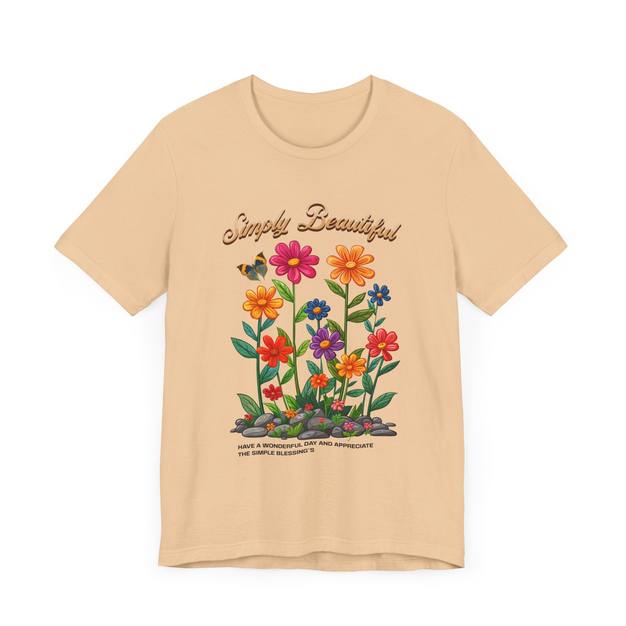 Unisex Jersey Short Sleeve Tee: Simply Beautiful - Angel Body